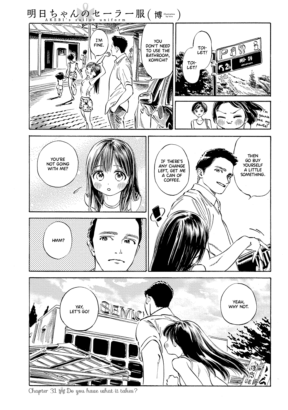 Akebi-Chan No Sailor Fuku Chapter 31 page 1 - 