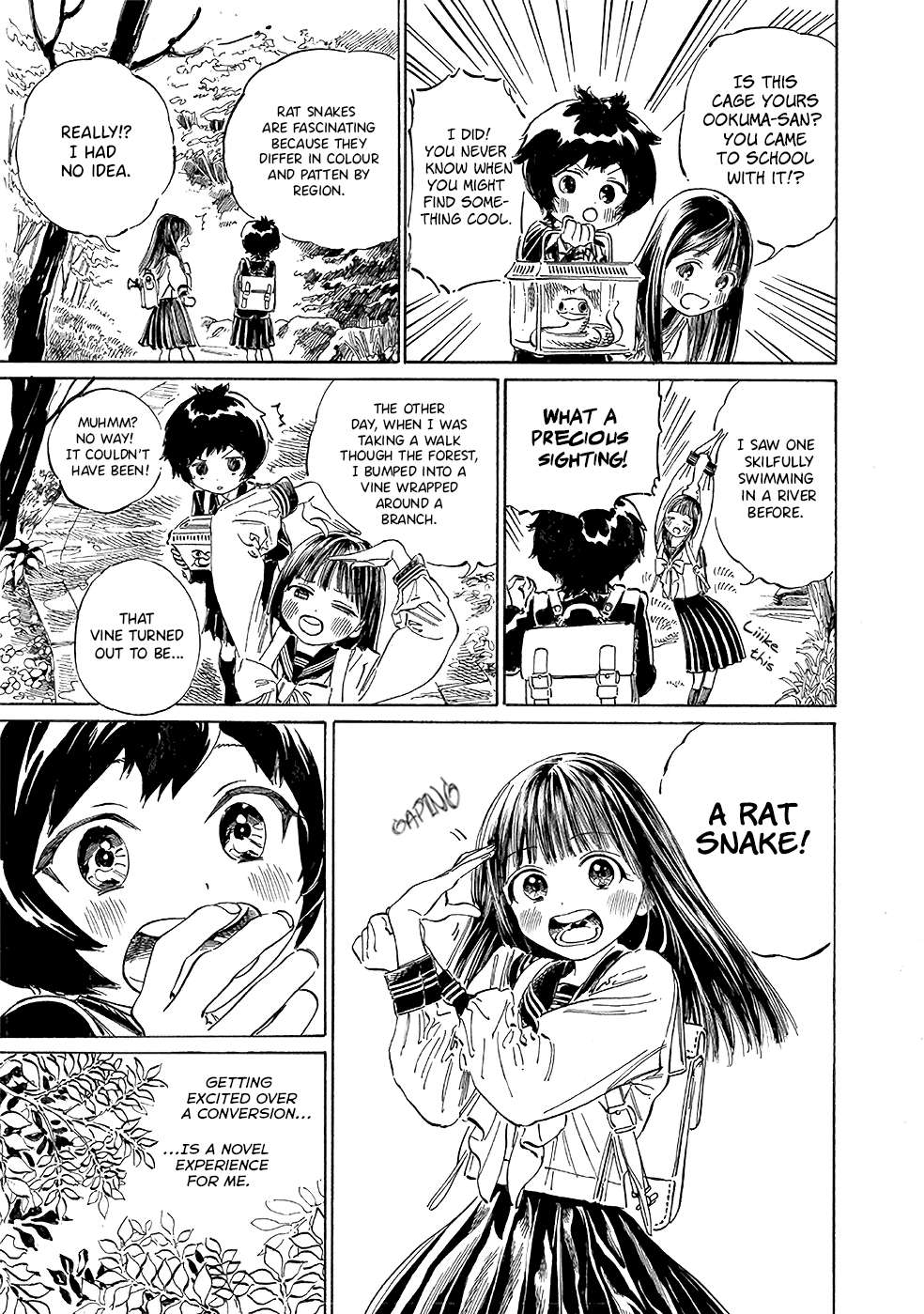 Akebi-Chan No Sailor Fuku Chapter 33.5 page 14 - 