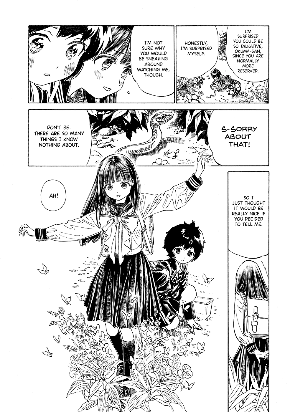 Akebi-Chan No Sailor Fuku Chapter 33.5 page 15 - 
