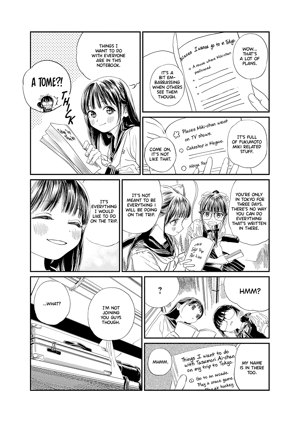 Akebi-Chan No Sailor Fuku Chapter 34 page 12 - 