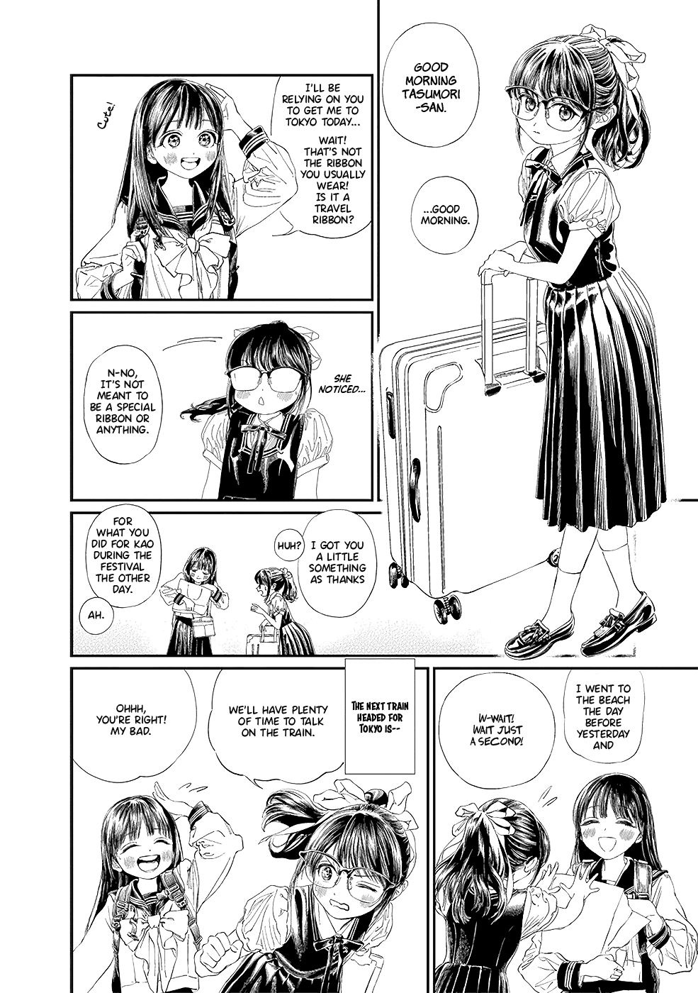 Akebi-Chan No Sailor Fuku Chapter 34 page 8 - 