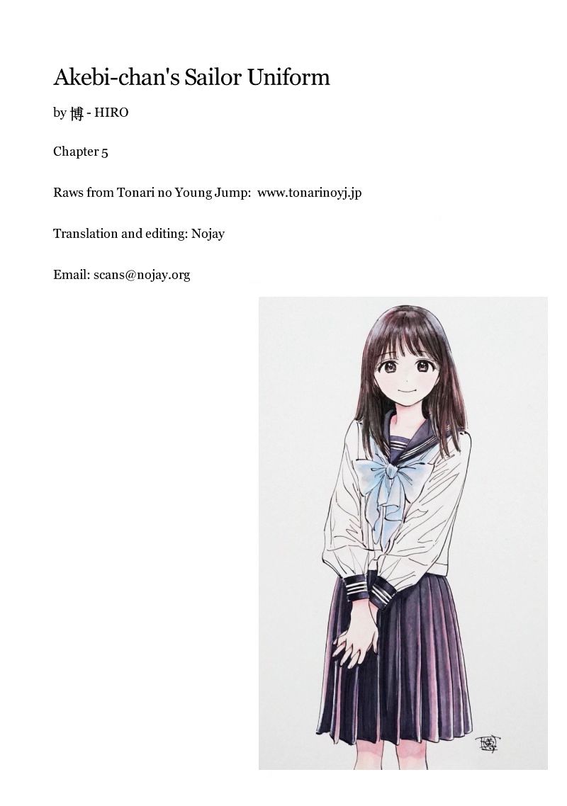 Akebi-Chan No Sailor Fuku Chapter 5 page 24 - 