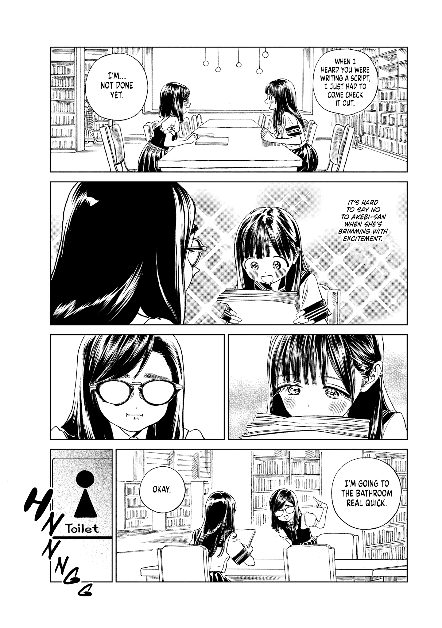 Akebi-Chan No Sailor Fuku Chapter 55 page 4 - 