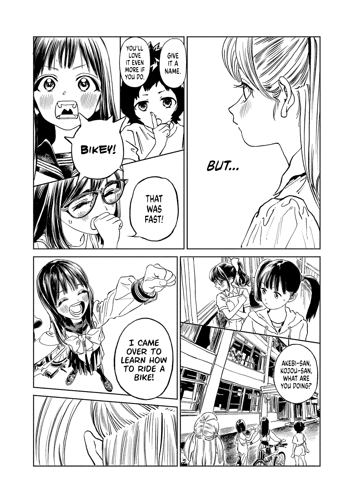 Akebi-Chan No Sailor Fuku Chapter 56.5 page 12 - 