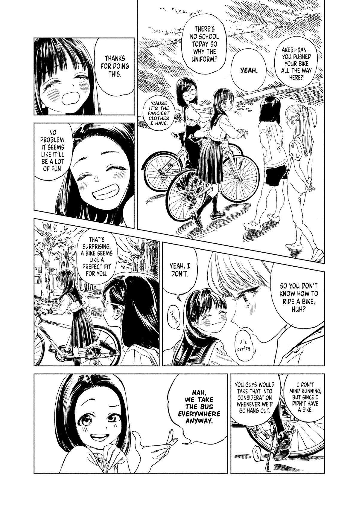 Akebi-Chan No Sailor Fuku Chapter 56.5 page 7 - 