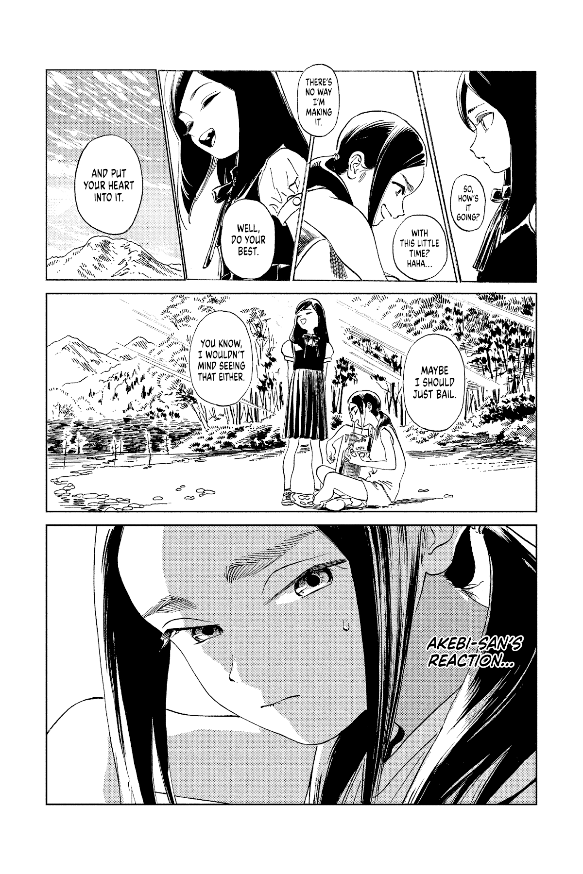 Akebi-Chan No Sailor Fuku Chapter 57 page 10 - 