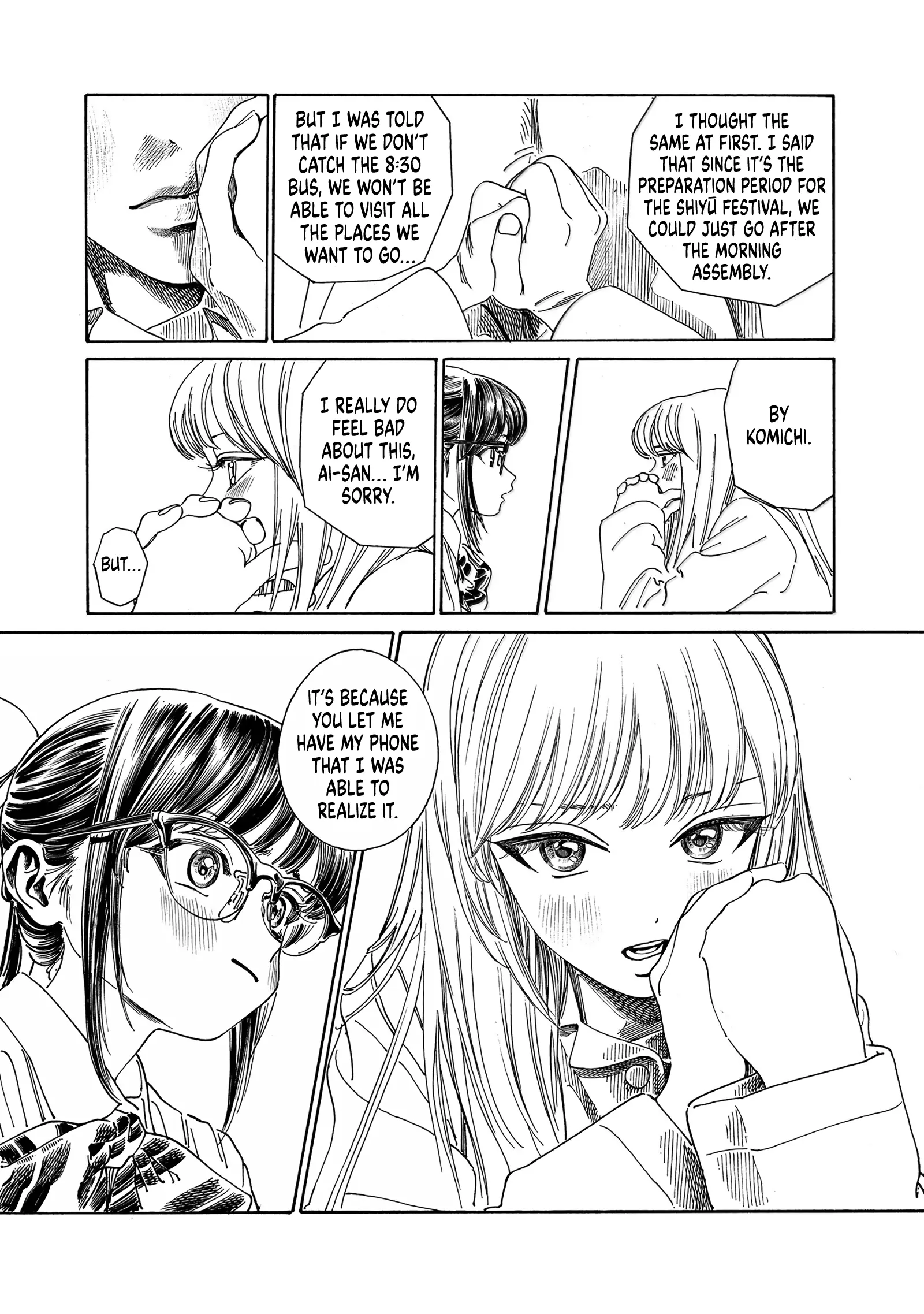 Akebi-Chan No Sailor Fuku Chapter 81 page 14 - 