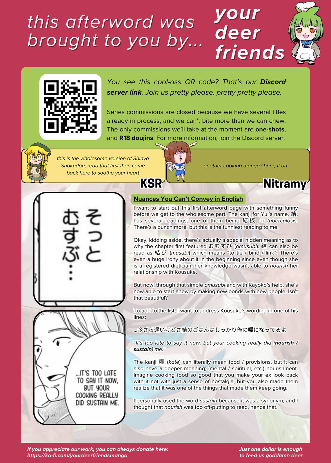 Akekure Noren - Kyou mo Dare ka no Tame no Shokudou Monogatari Chapter 1 page 28 - 
