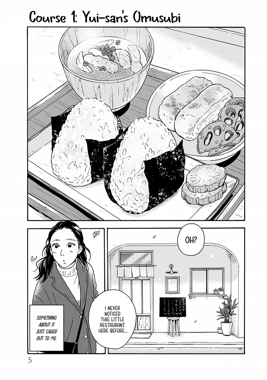Akekure Noren - Kyou mo Dare ka no Tame no Shokudou Monogatari Chapter 1 page 6 - 