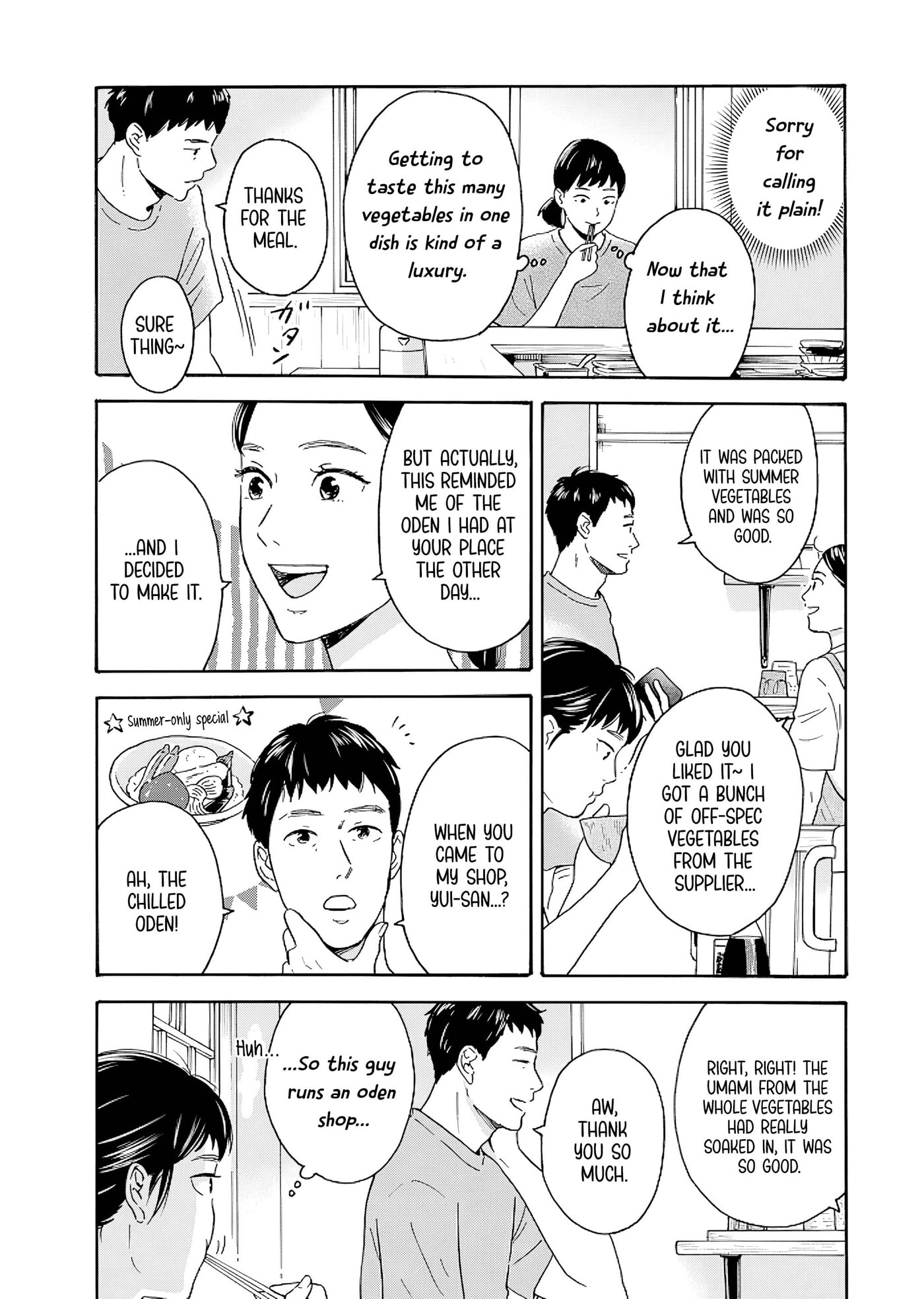 Akekure Noren - Kyou mo Dare ka no Tame no Shokudou Monogatari Chapter 10 page 14 - 