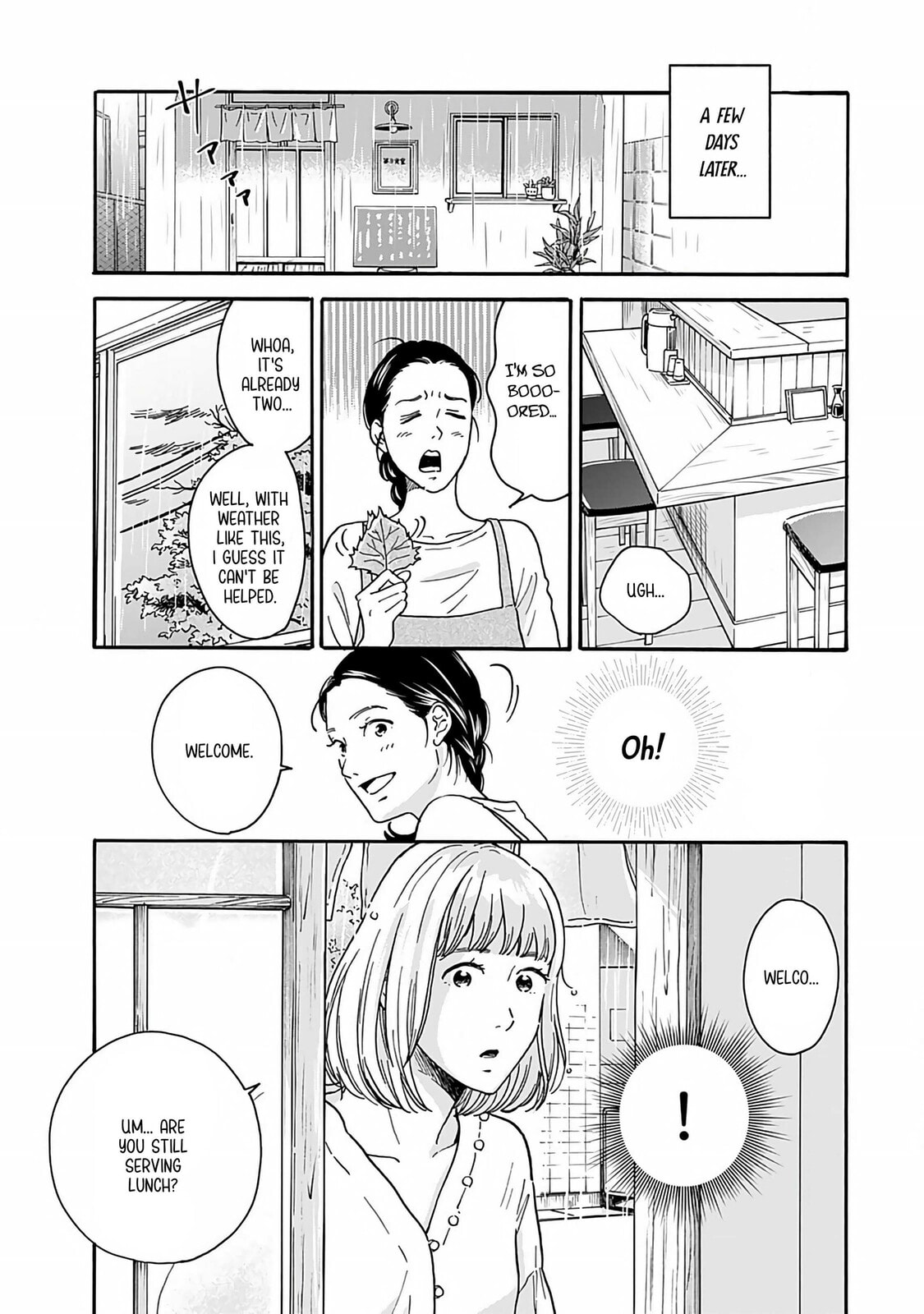 Akekure Noren - Kyou mo Dare ka no Tame no Shokudou Monogatari Chapter 2 page 14 - 