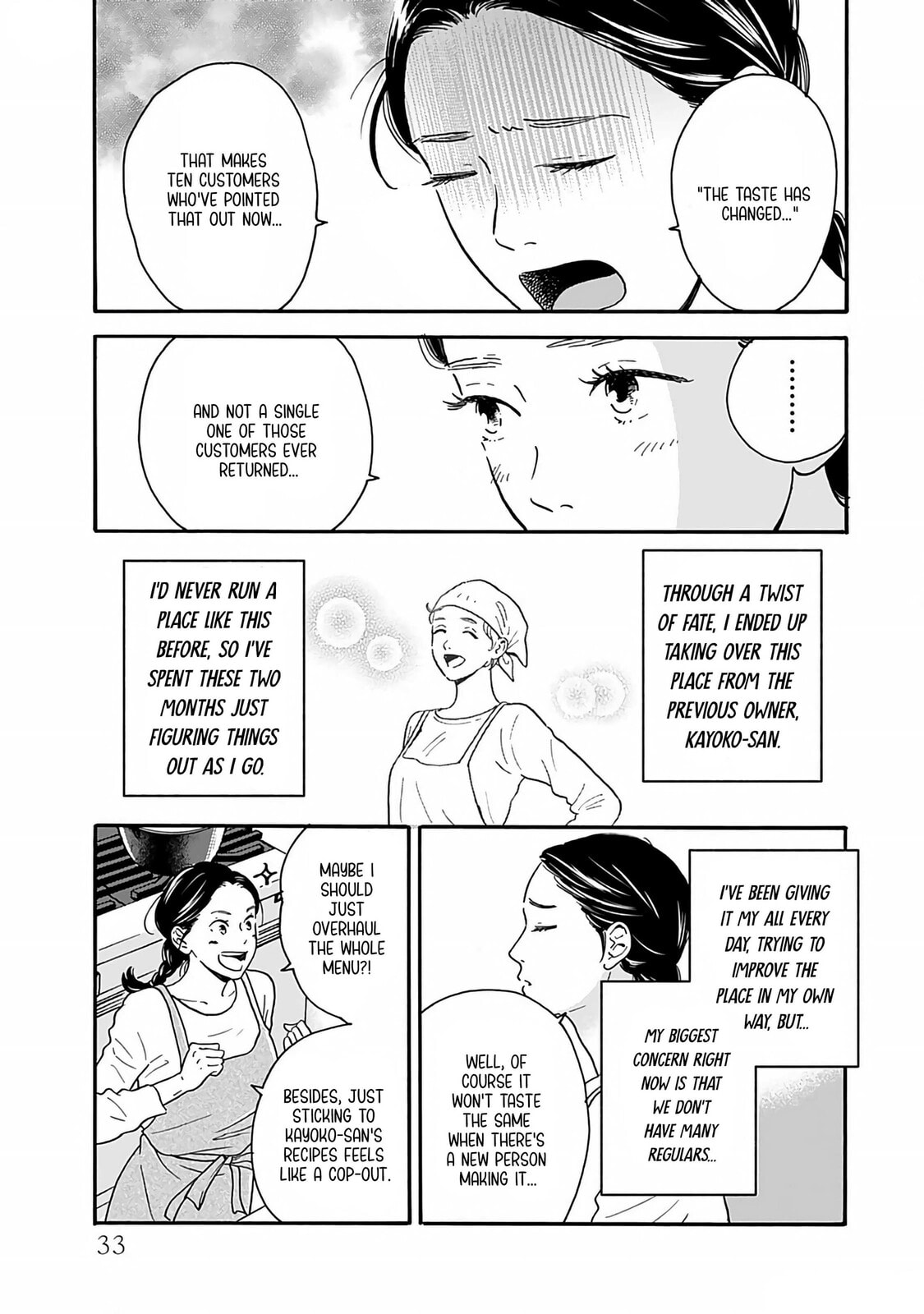 Akekure Noren - Kyou mo Dare ka no Tame no Shokudou Monogatari Chapter 2 page 8 - 