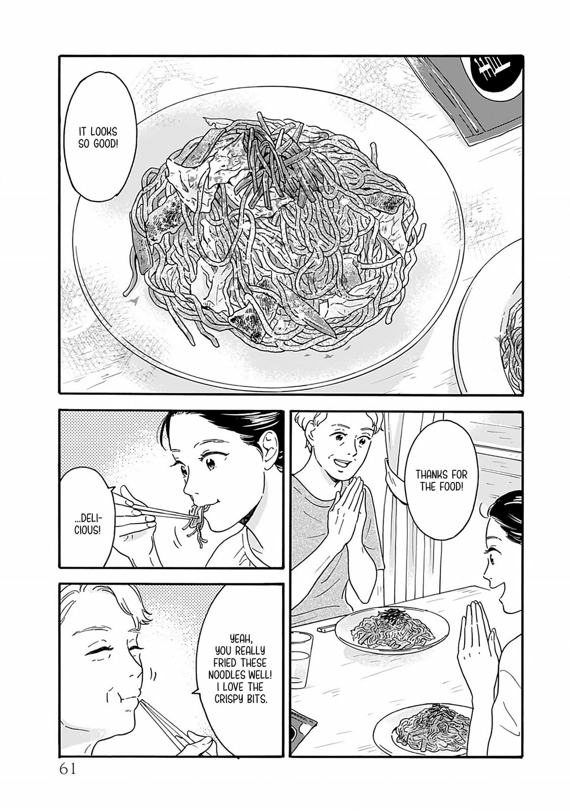 Akekure Noren - Kyou mo Dare ka no Tame no Shokudou Monogatari Chapter 3 page 14 - 
