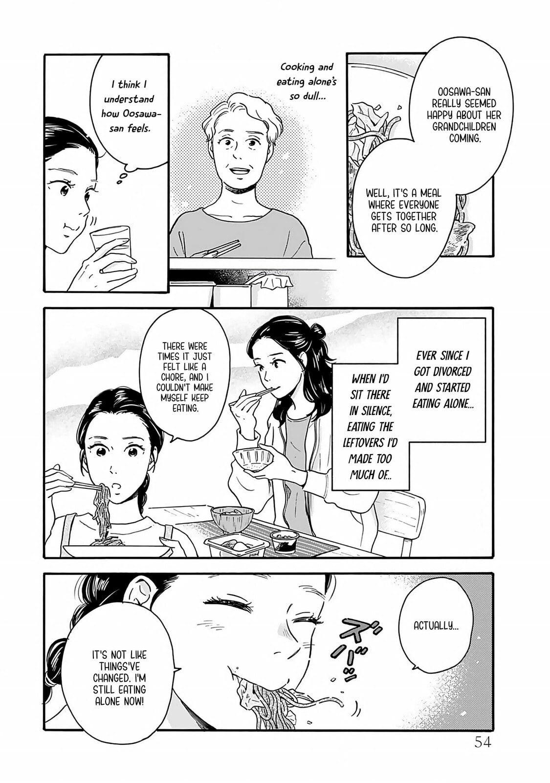 Akekure Noren - Kyou mo Dare ka no Tame no Shokudou Monogatari Chapter 3 page 7 - 