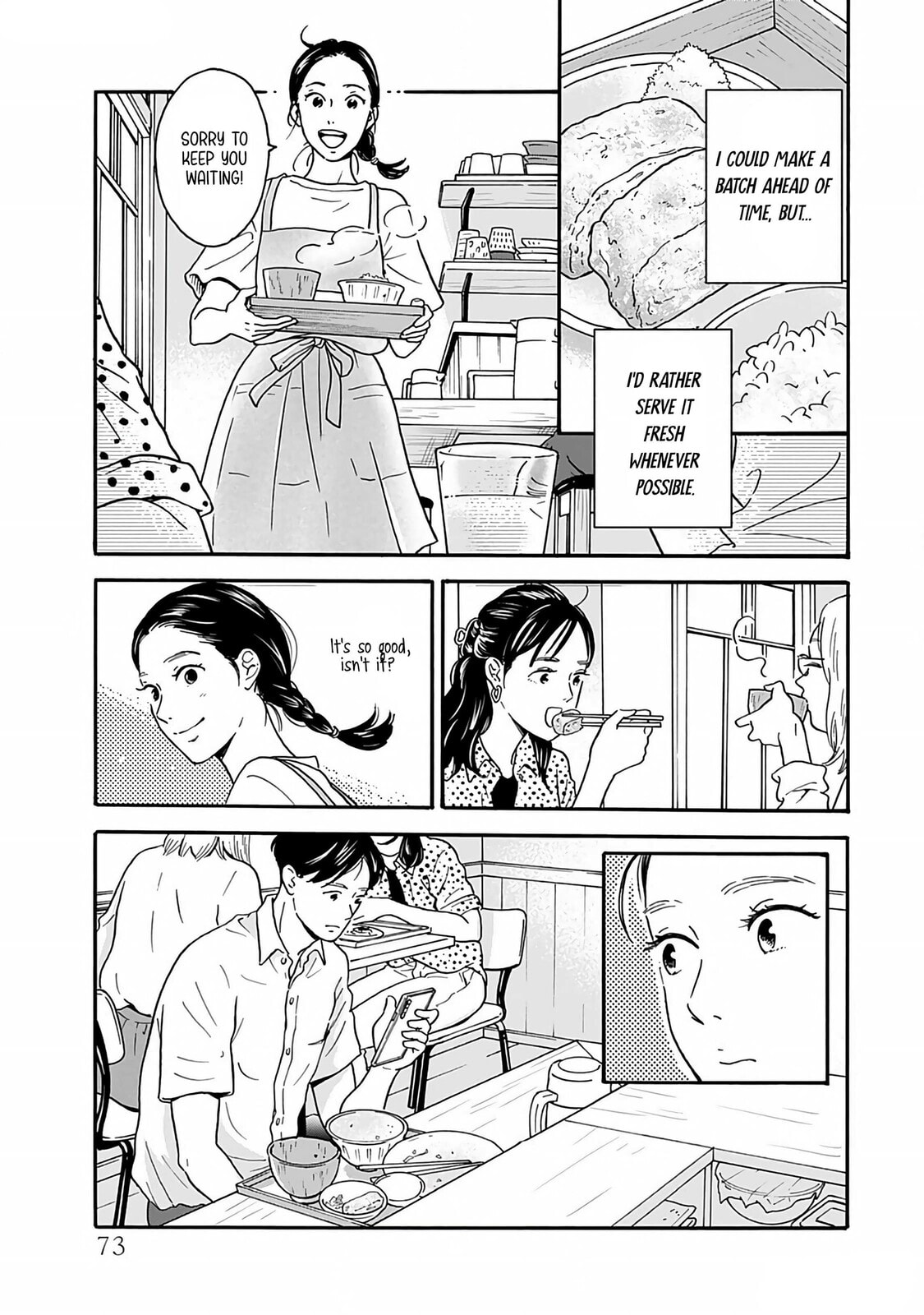 Akekure Noren - Kyou mo Dare ka no Tame no Shokudou Monogatari Chapter 4 page 4 - 