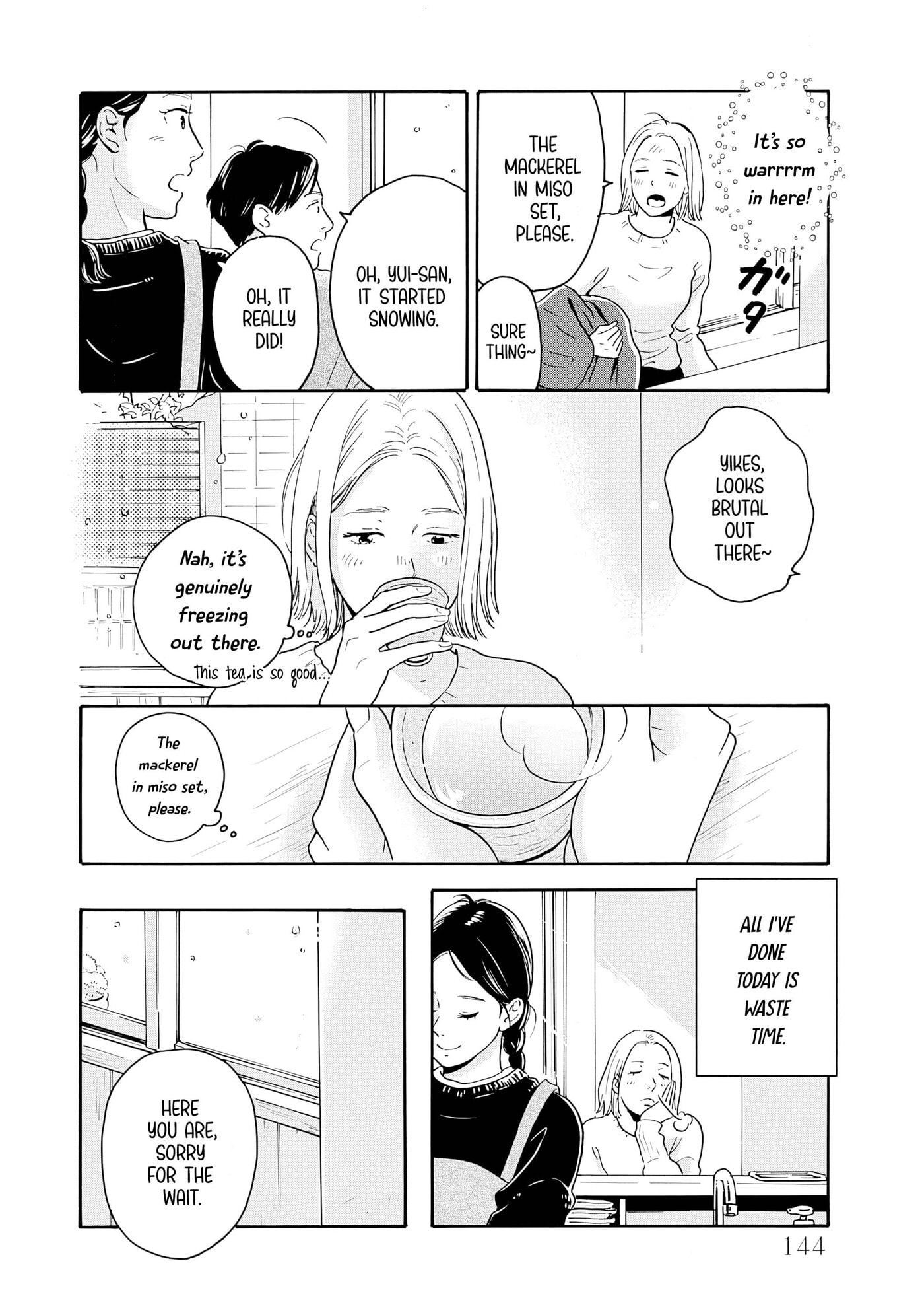 Akekure Noren - Kyou mo Dare ka no Tame no Shokudou Monogatari Chapter 7 page 11 - 