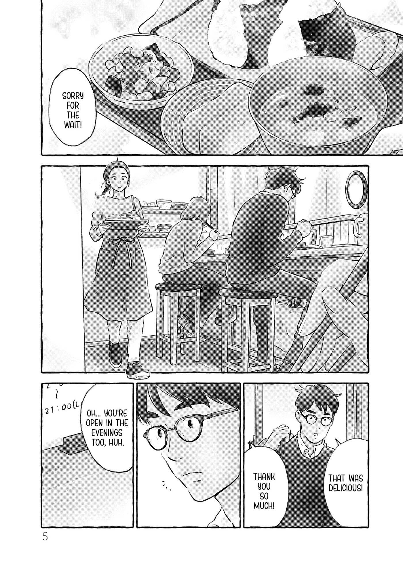 Akekure Noren - Kyou mo Dare ka no Tame no Shokudou Monogatari Chapter 8 page 8 - 