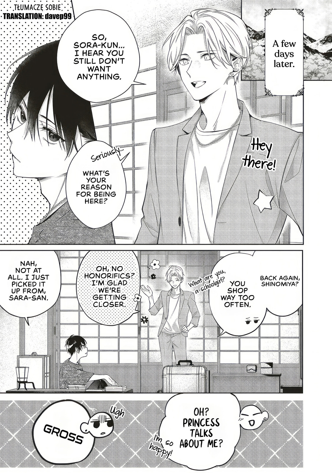 Akinai Ningyo to Soku no Hatsukoi Chapter 4.4 page 1 - 