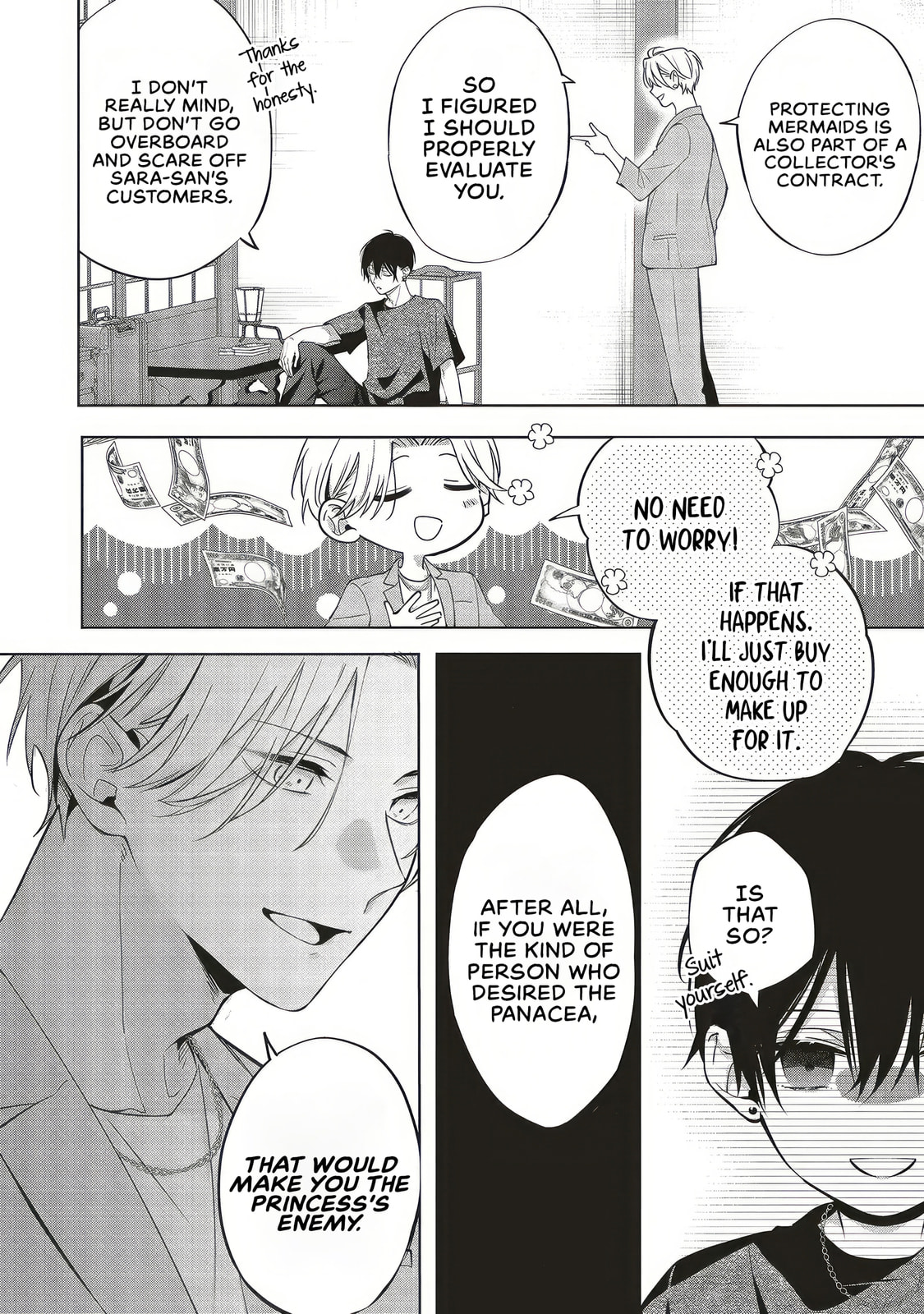 Akinai Ningyo to Soku no Hatsukoi Chapter 4.4 page 2 - 