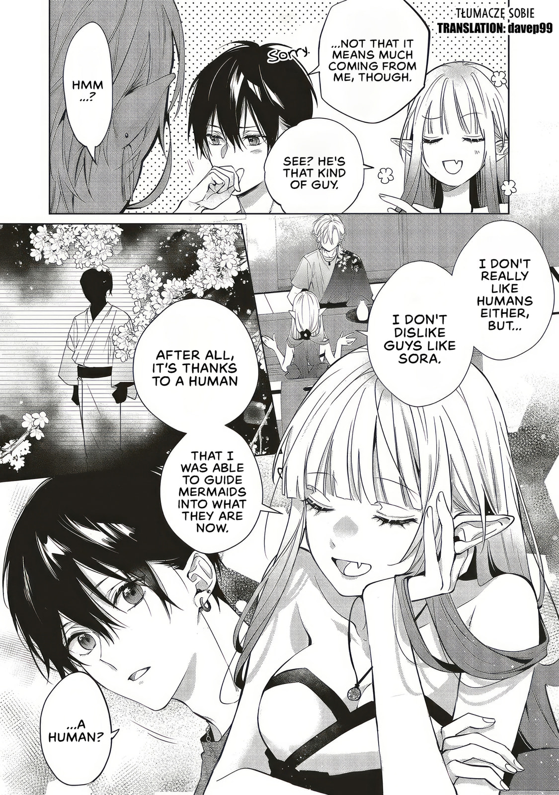 Akinai Ningyo to Soku no Hatsukoi Chapter 5.2 page 1 - 