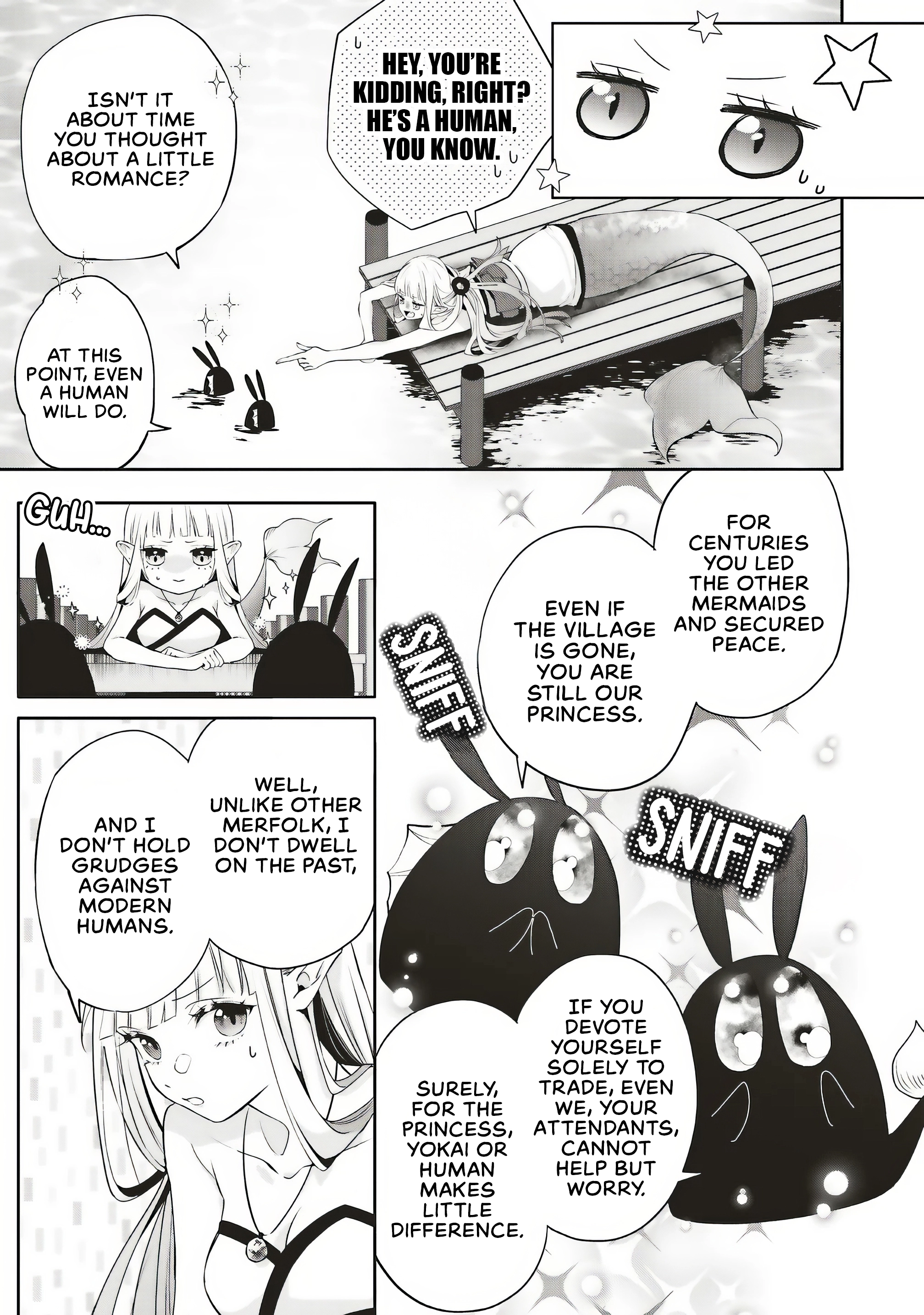 Akinai Ningyo to Soukuu no Hatsukoi Chapter 1.1 page 12 - 