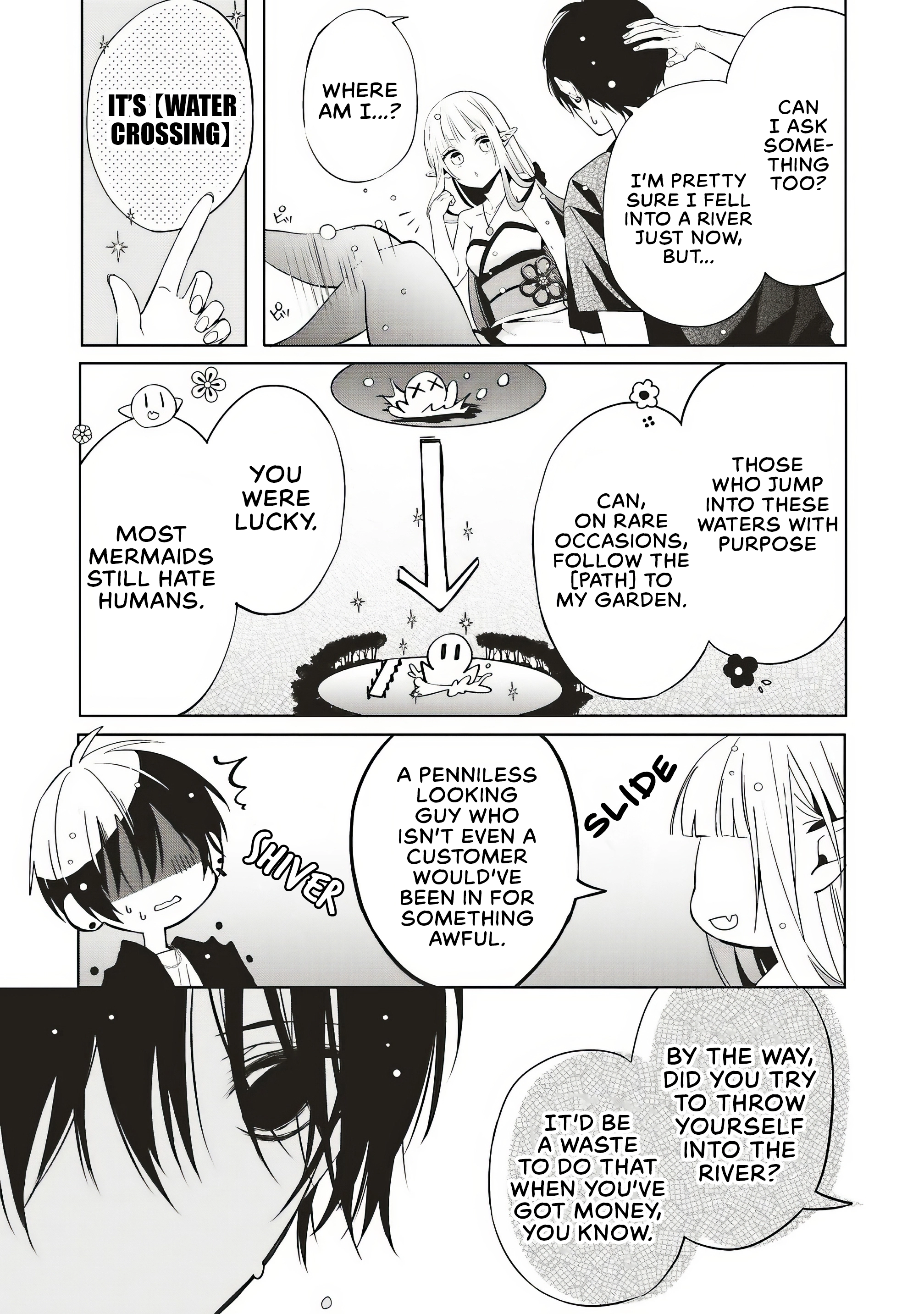 Akinai Ningyo to Soukuu no Hatsukoi Chapter 1.1 page 22 - 