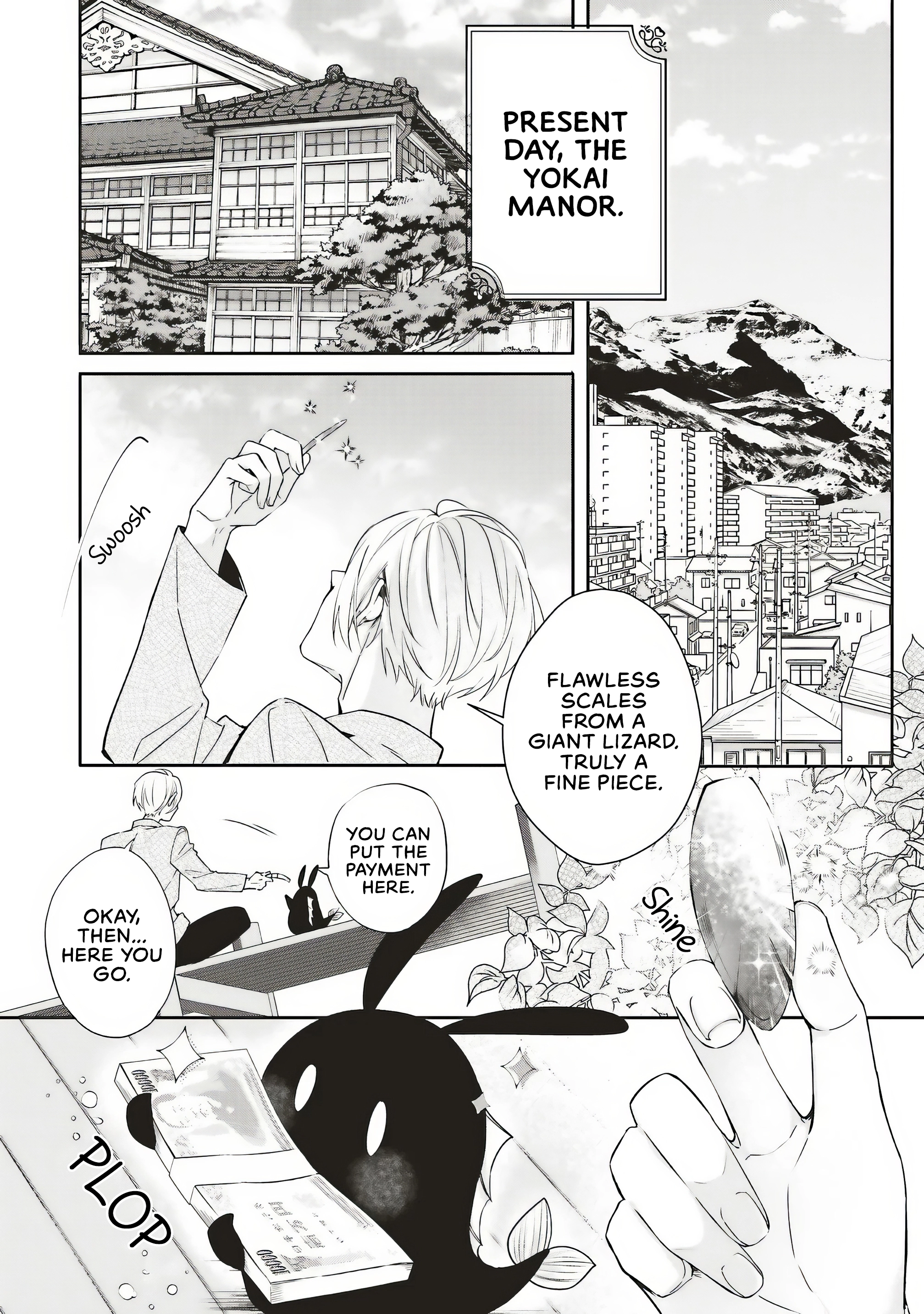 Akinai Ningyo to Soukuu no Hatsukoi Chapter 1.1 page 5 - 