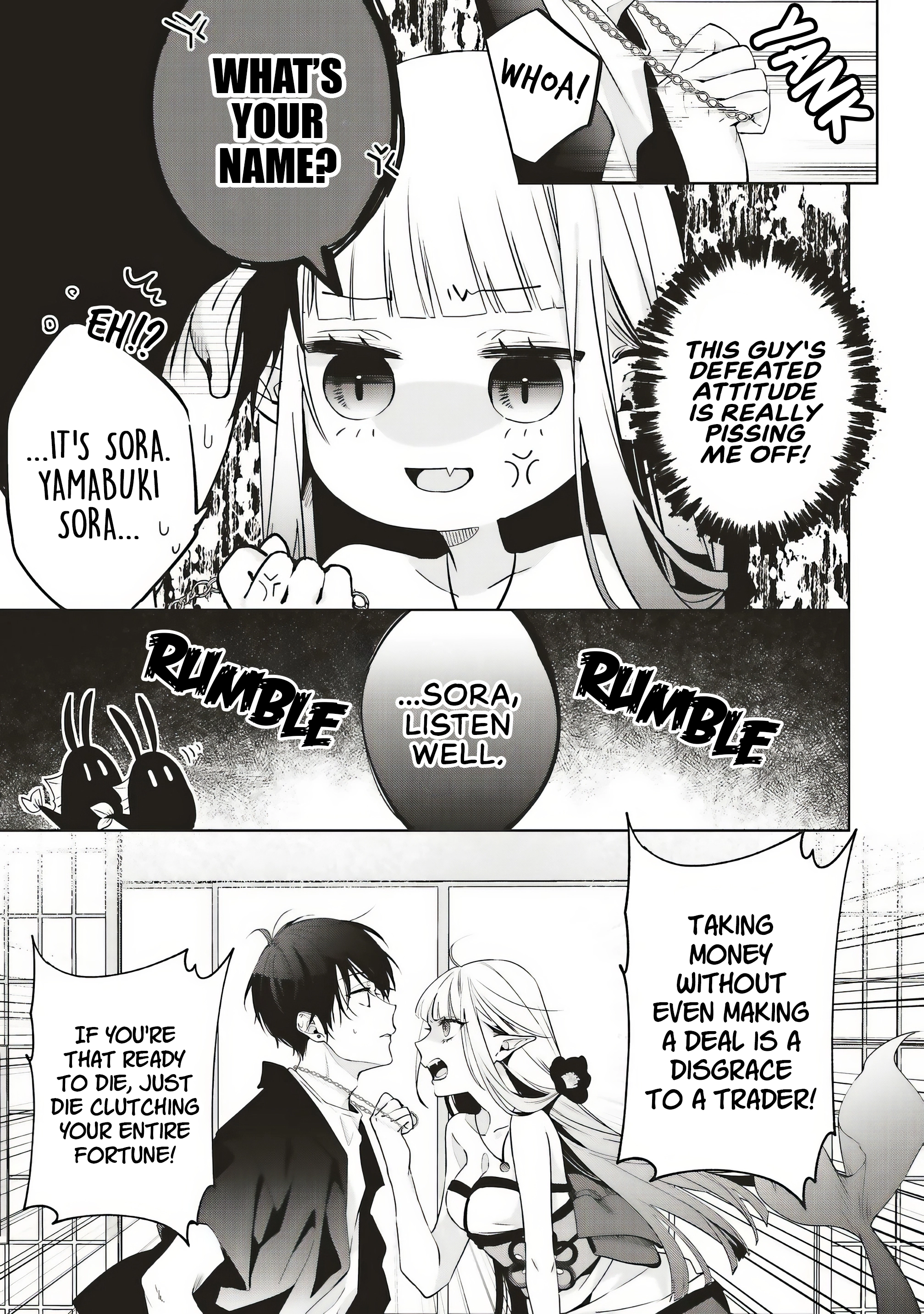 Akinai Ningyo to Soukuu no Hatsukoi Chapter 1.2 page 10 - 