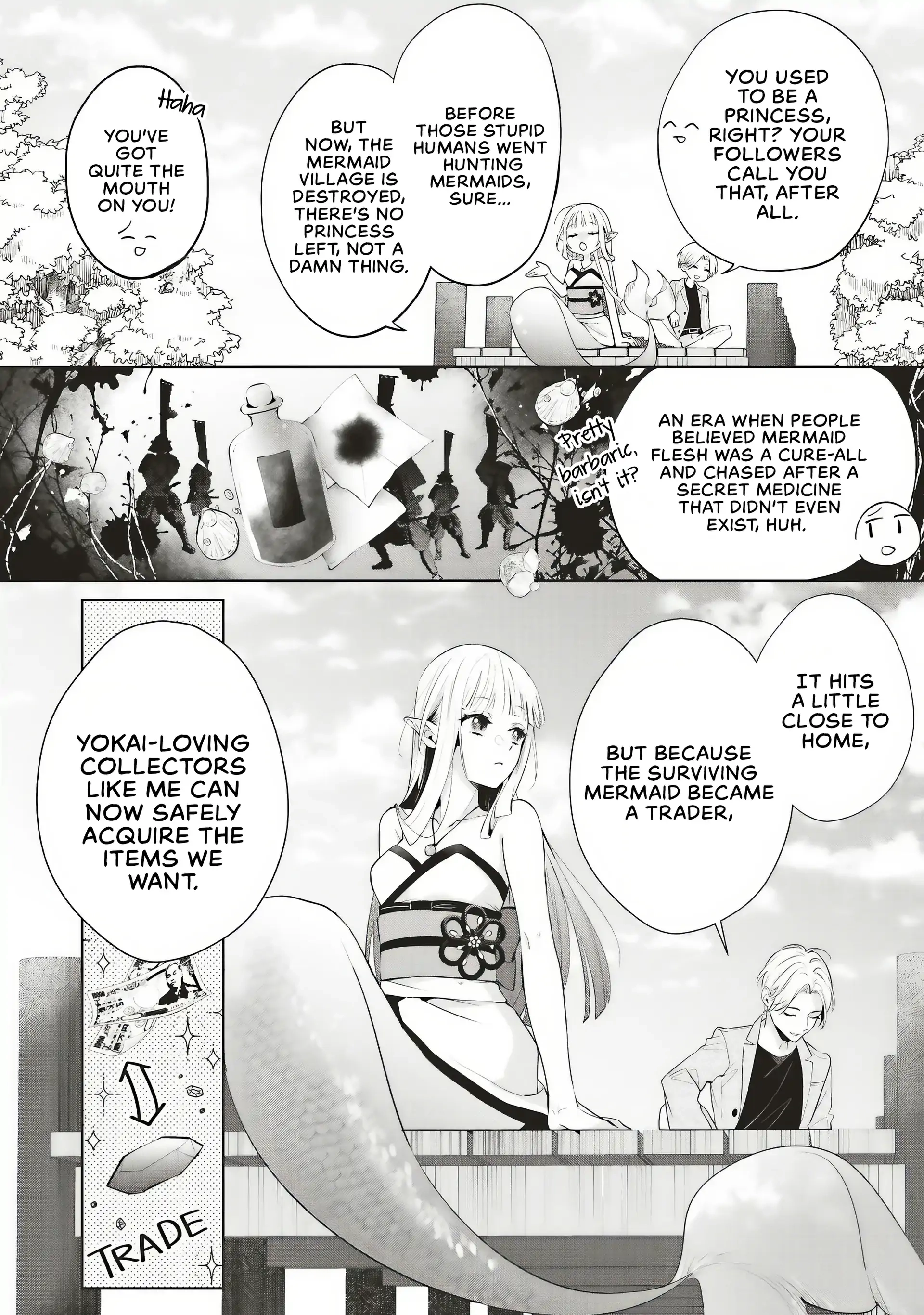 Akinai Ningyo to Soukuu no Hatsukoi Chapter 1 page 7 - 