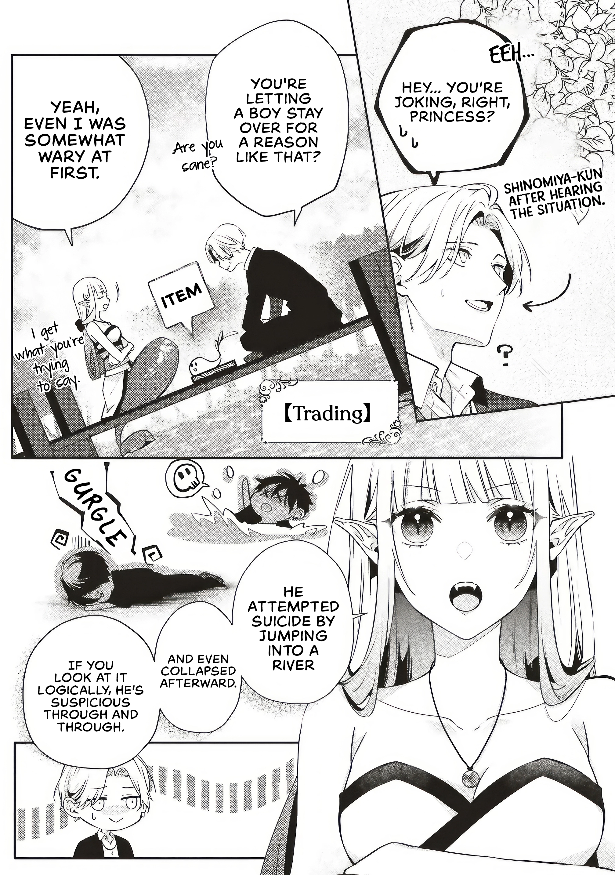 Akinai Ningyo to Soukuu no Hatsukoi Chapter 2.1 page 3 - 