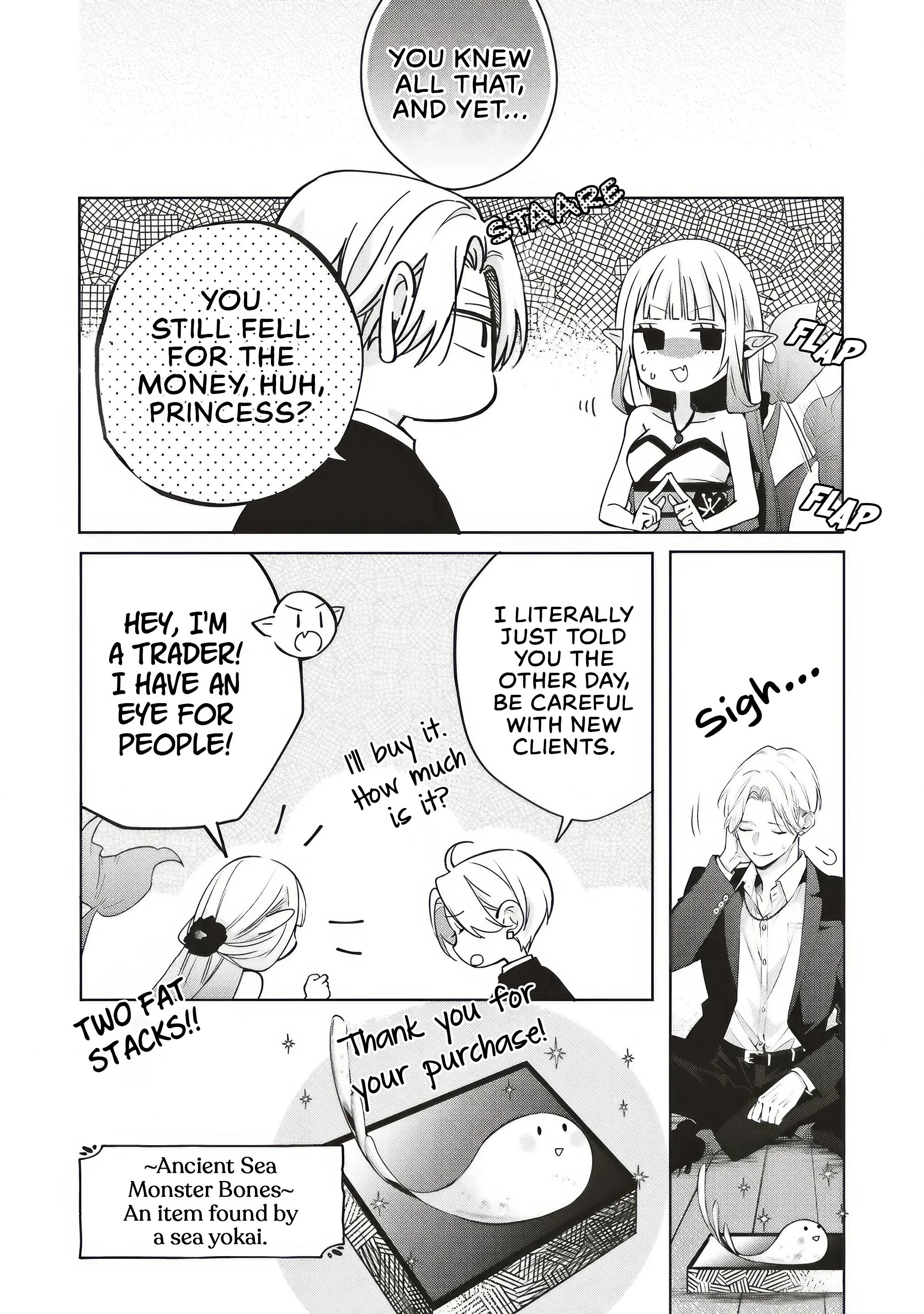 Akinai Ningyo to Soukuu no Hatsukoi Chapter 2.1 page 4 - 