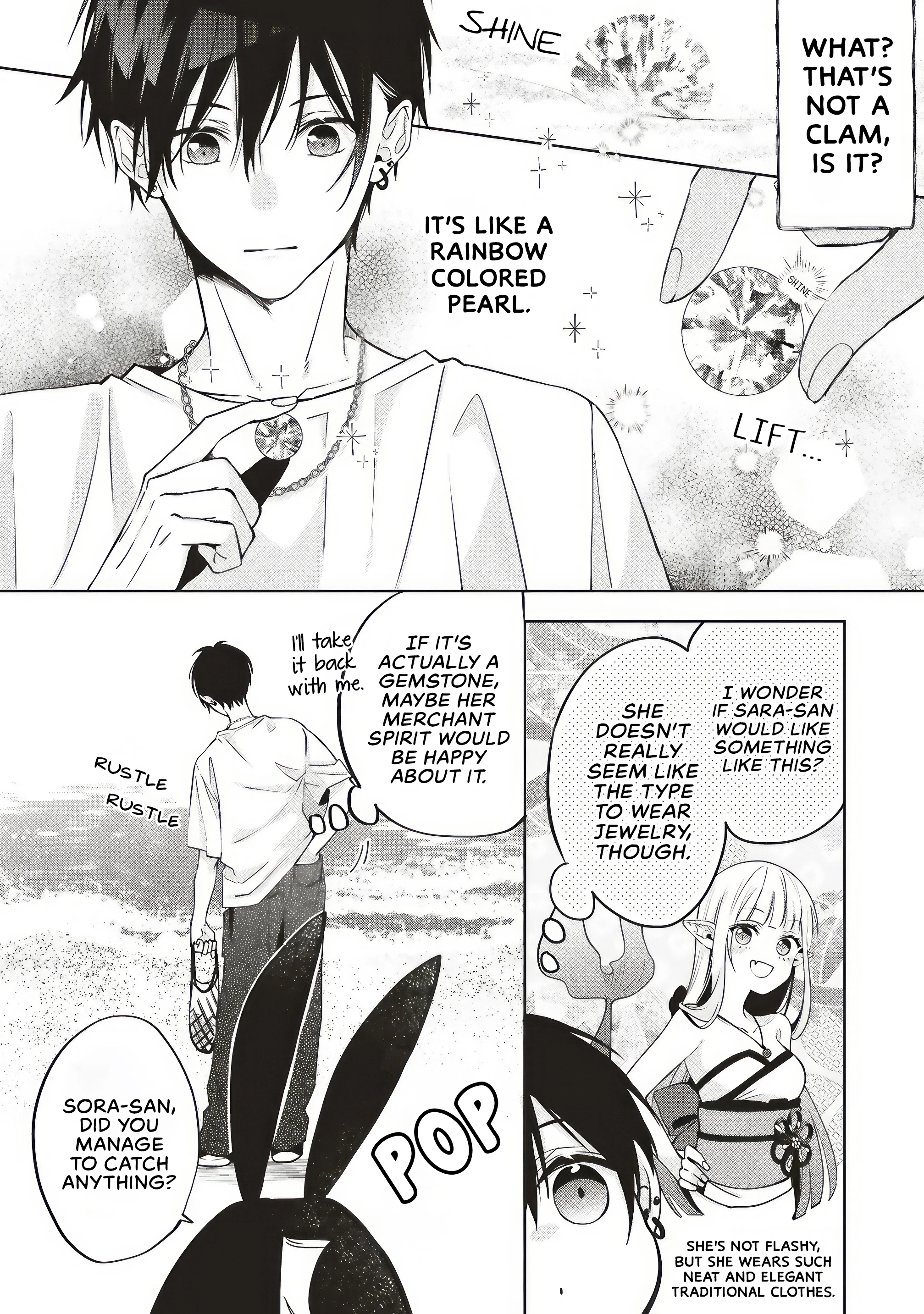 Akinai Ningyo to Soukuu no Hatsukoi Chapter 2.2 page 2 - 