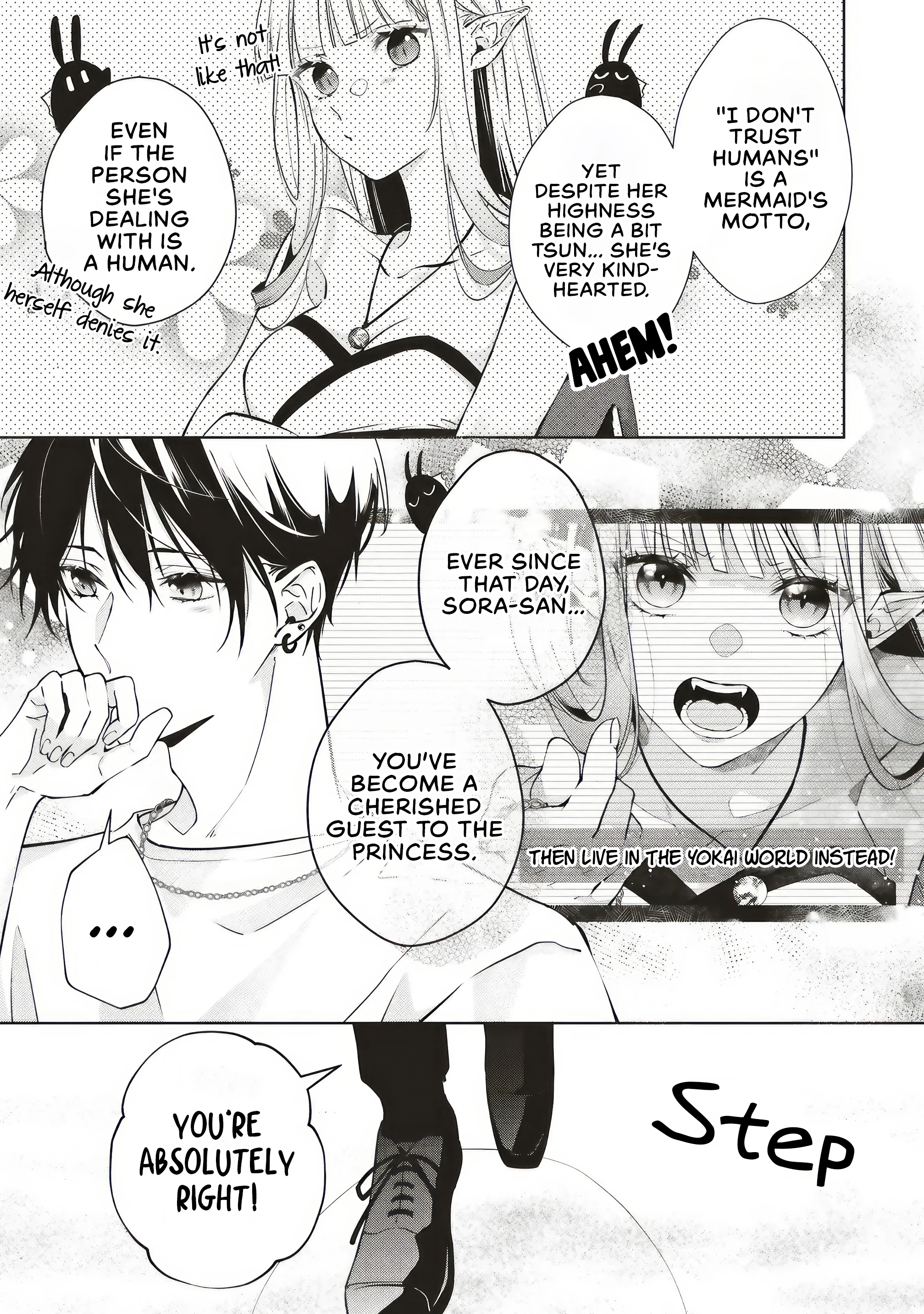 Akinai Ningyo to Soukuu no Hatsukoi Chapter 2.2 page 7 - 