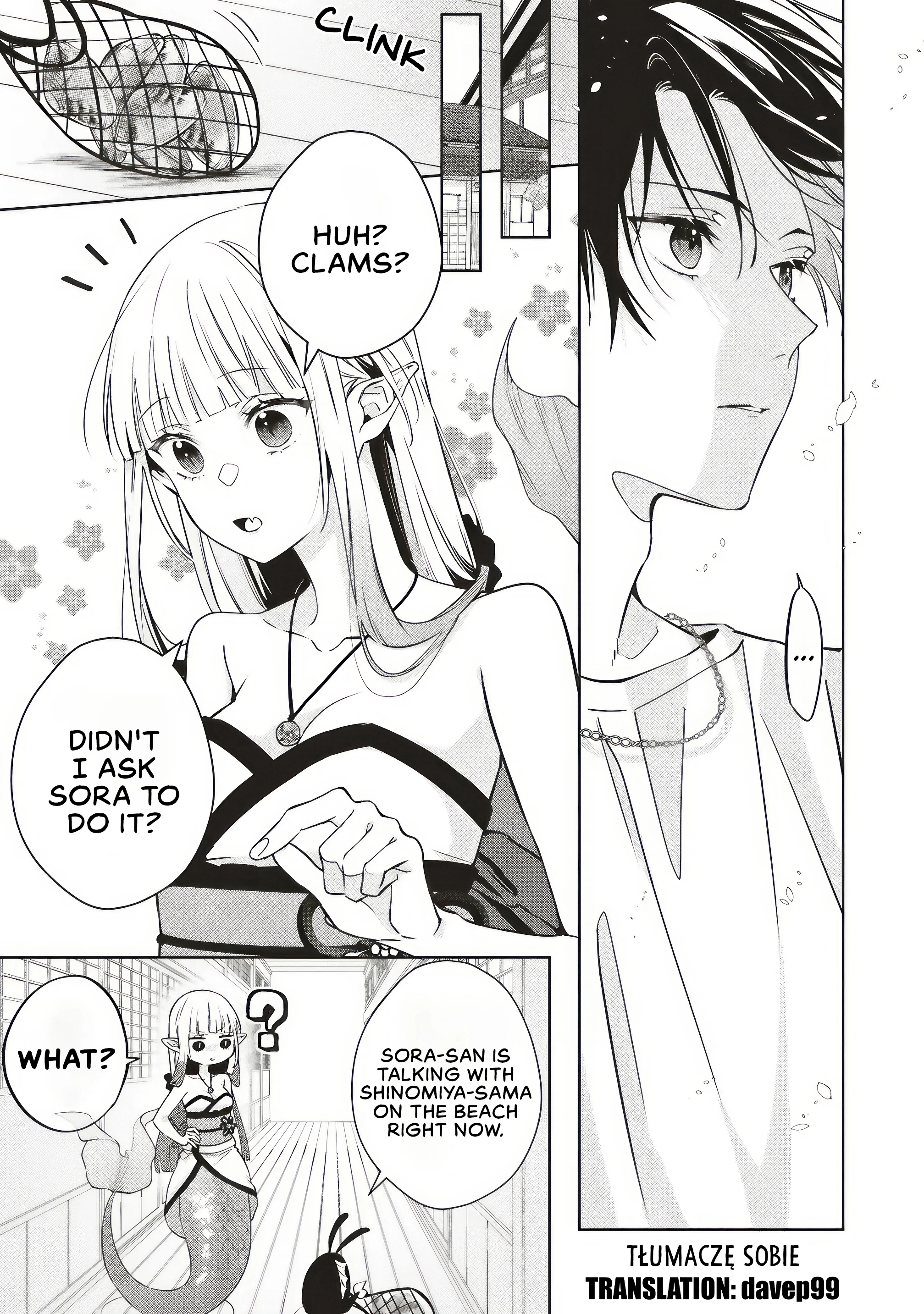 Akinai Ningyo to Soukuu no Hatsukoi Chapter 2.3 page 1 - 