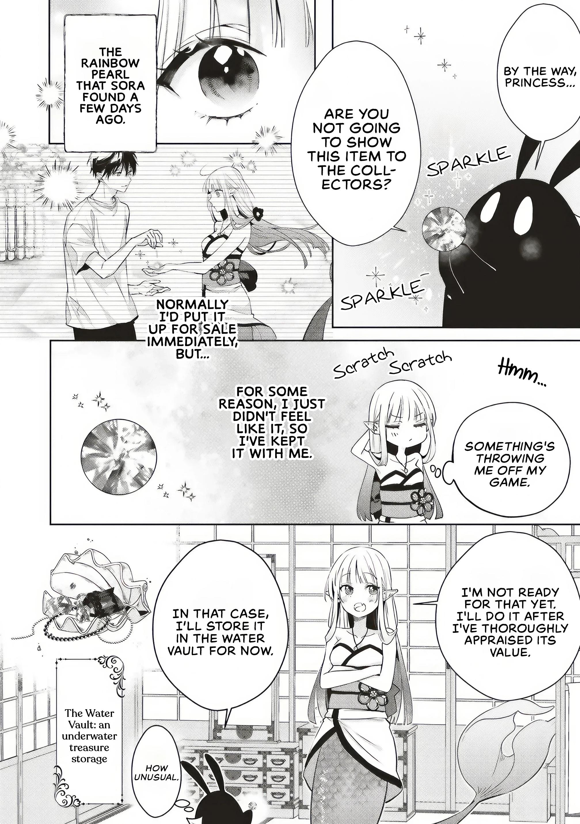 Akinai Ningyo to Soukuu no Hatsukoi Chapter 3.1 page 4 - 