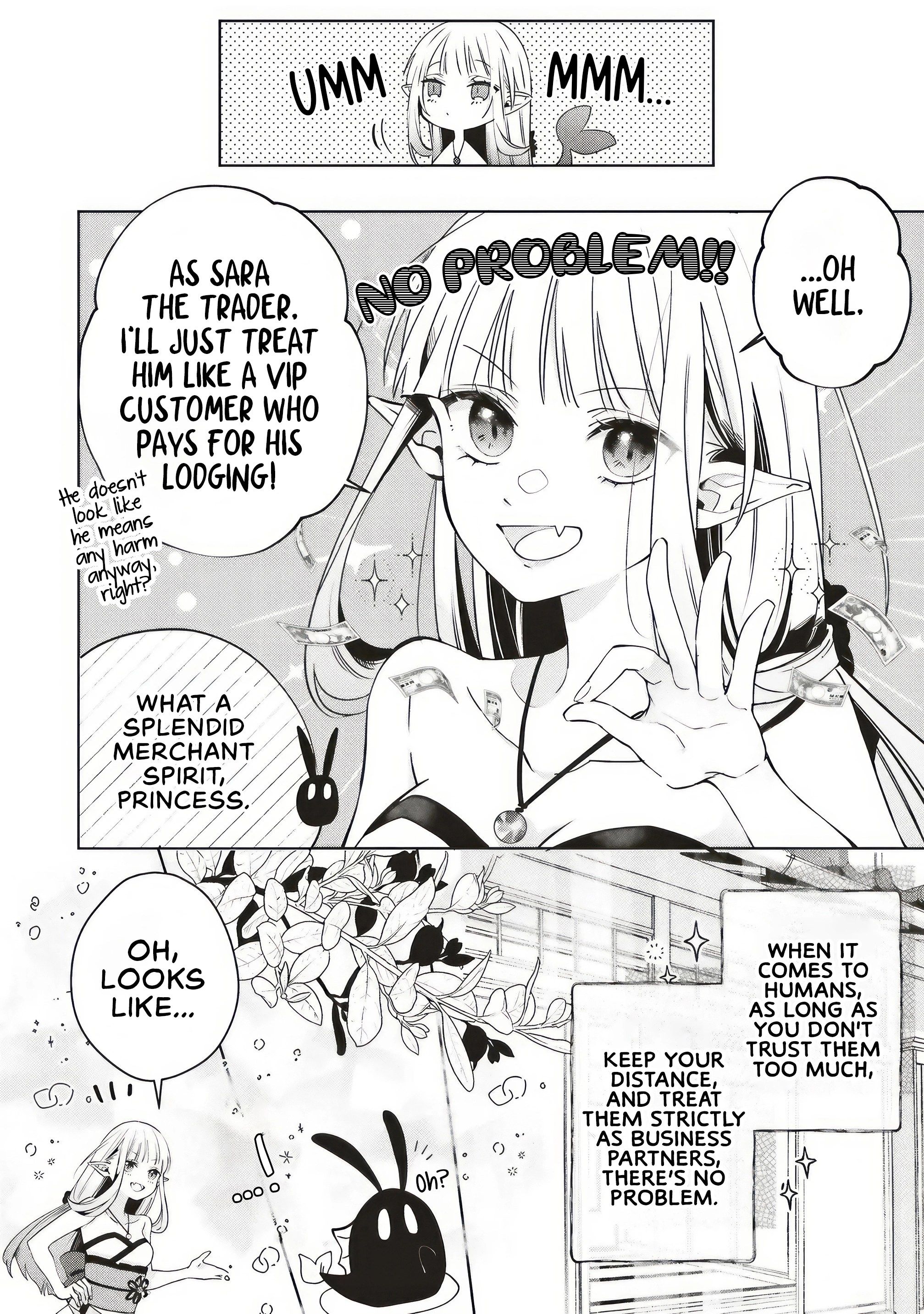 Akinai Ningyo to Soukuu no Hatsukoi Chapter 3.1 page 6 - 