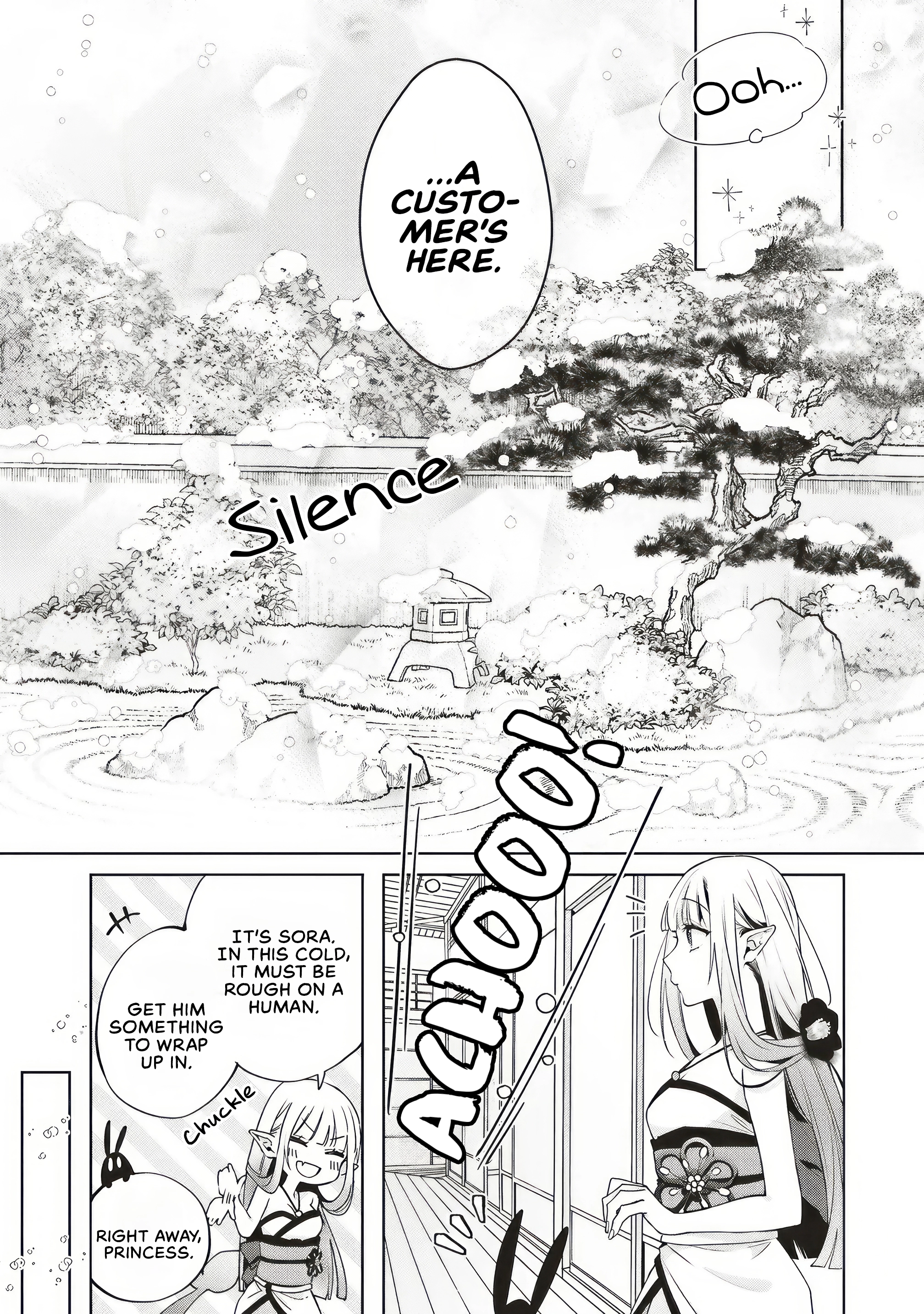 Akinai Ningyo to Soukuu no Hatsukoi Chapter 3.1 page 7 - 