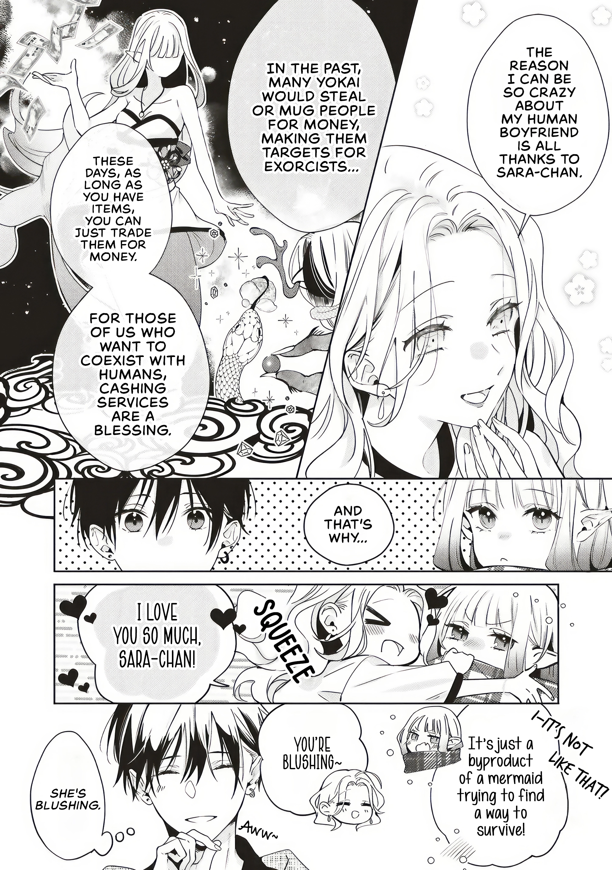 Akinai Ningyo to Soukuu no Hatsukoi Chapter 3.2 page 5 - 