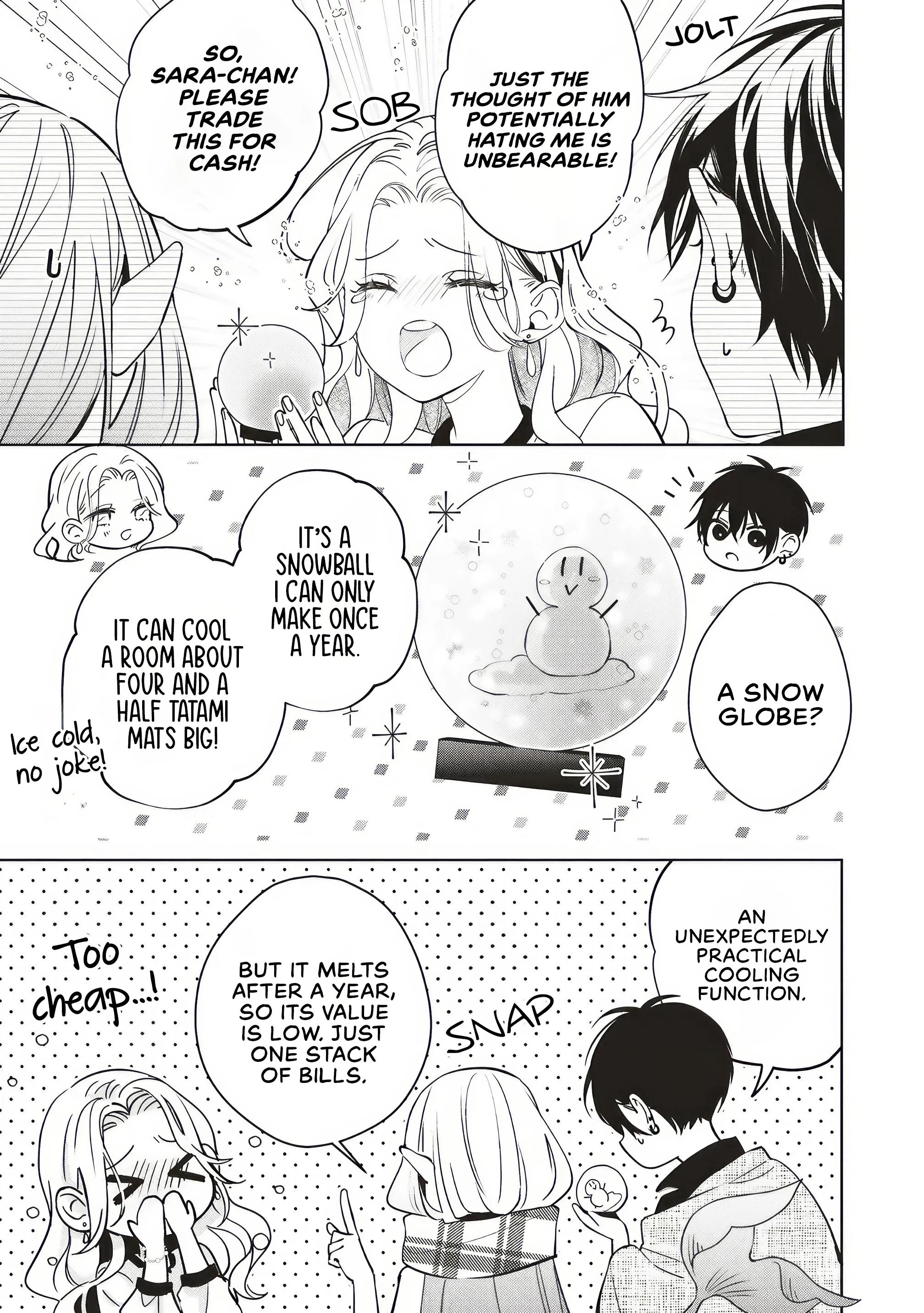 Akinai Ningyo to Soukuu no Hatsukoi Chapter 3.2 page 8 - 