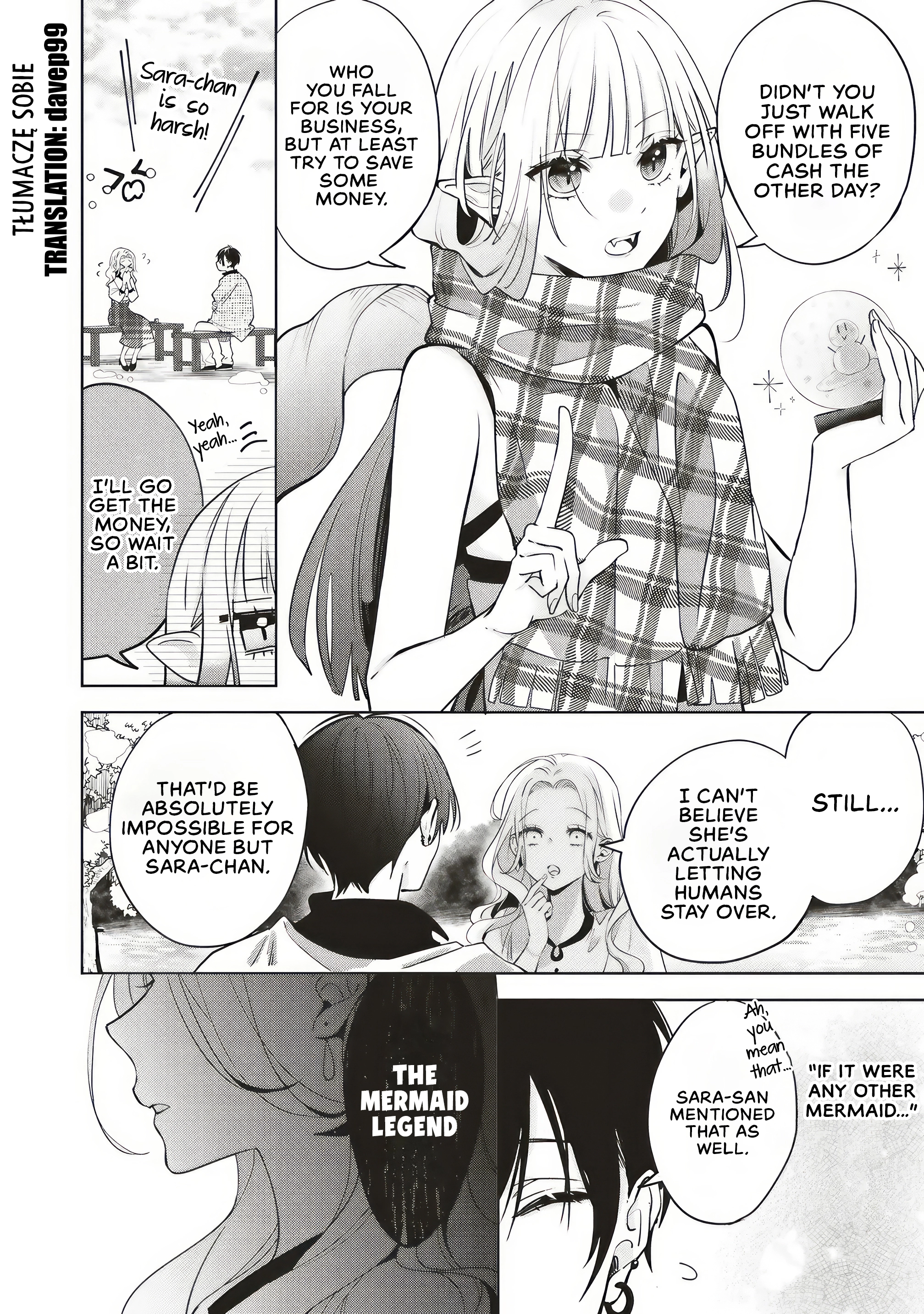 Akinai Ningyo to Soukuu no Hatsukoi Chapter 3.3 page 1 - 