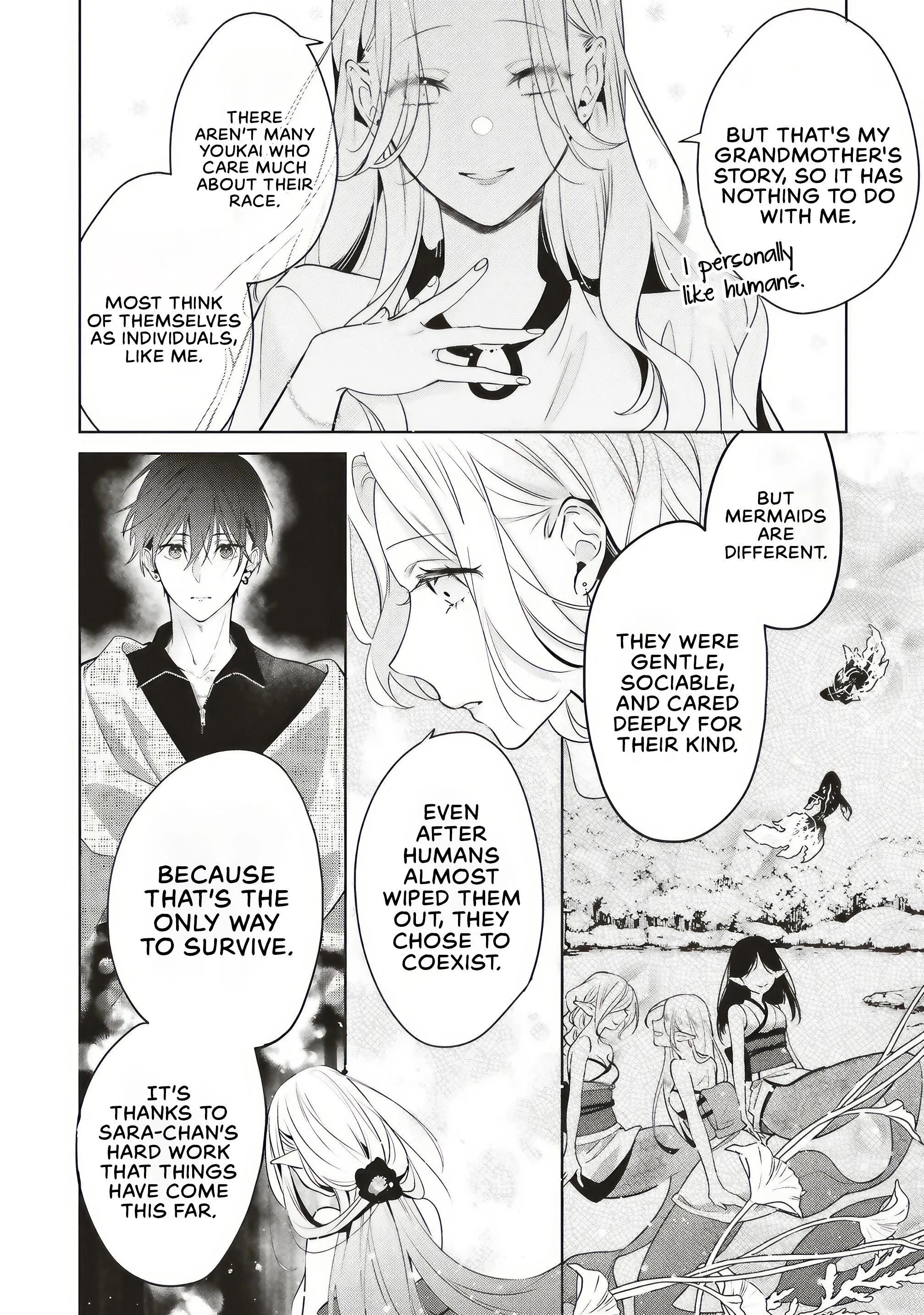 Akinai Ningyo to Soukuu no Hatsukoi Chapter 3.3 page 3 - 
