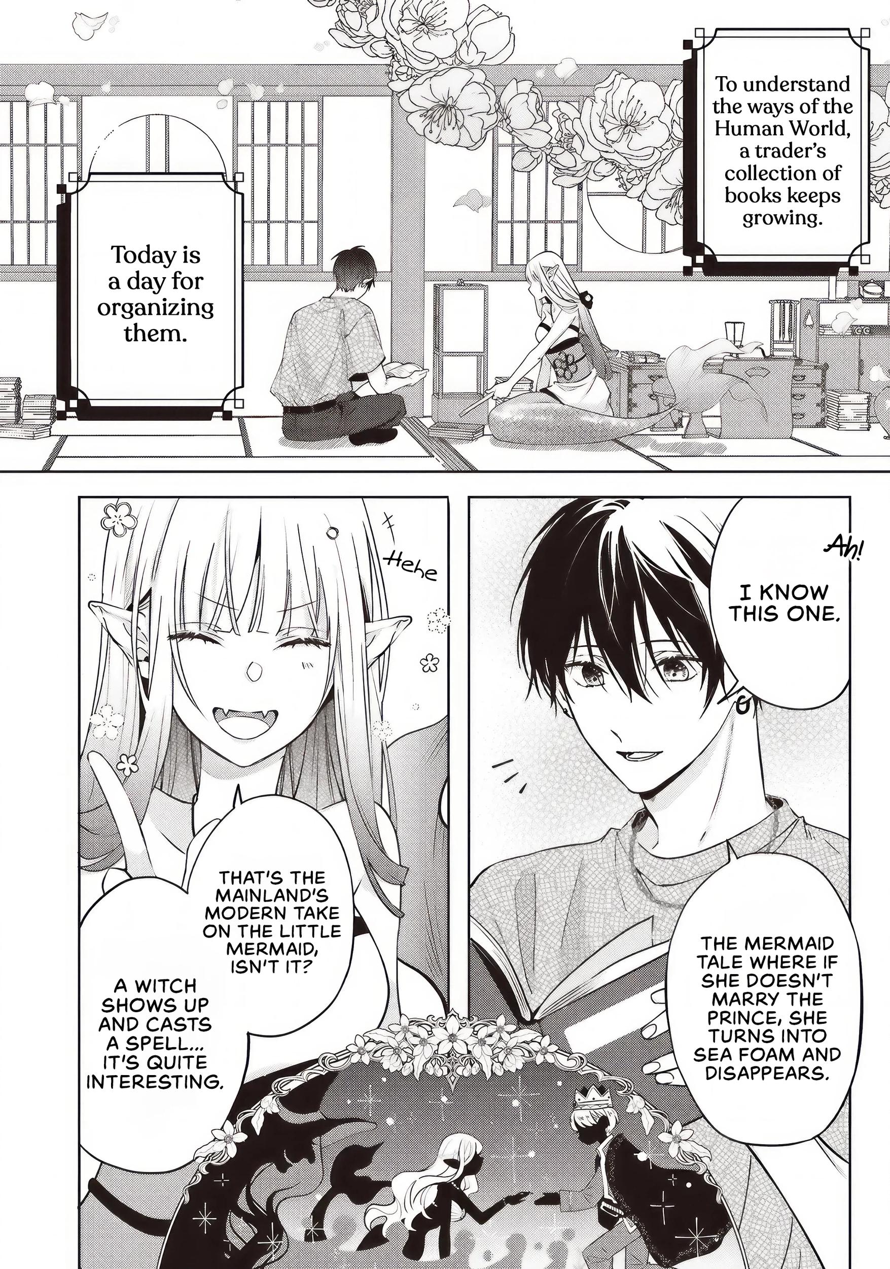 Akinai Ningyo to Soukuu no Hatsukoi Chapter 4.1 page 4 - 
