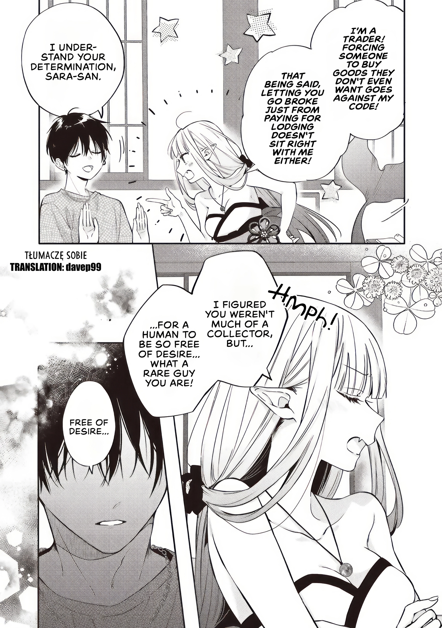 Akinai Ningyo to Soukuu no Hatsukoi Chapter 4.2 page 1 - 