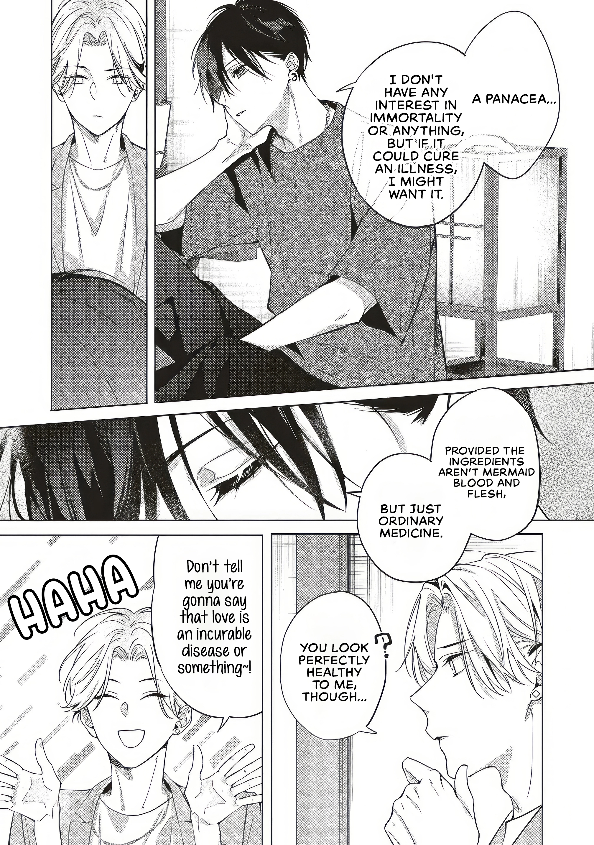 Akinai Ningyo to Soukuu no Hatsukoi Chapter 4.4 page 3 - 