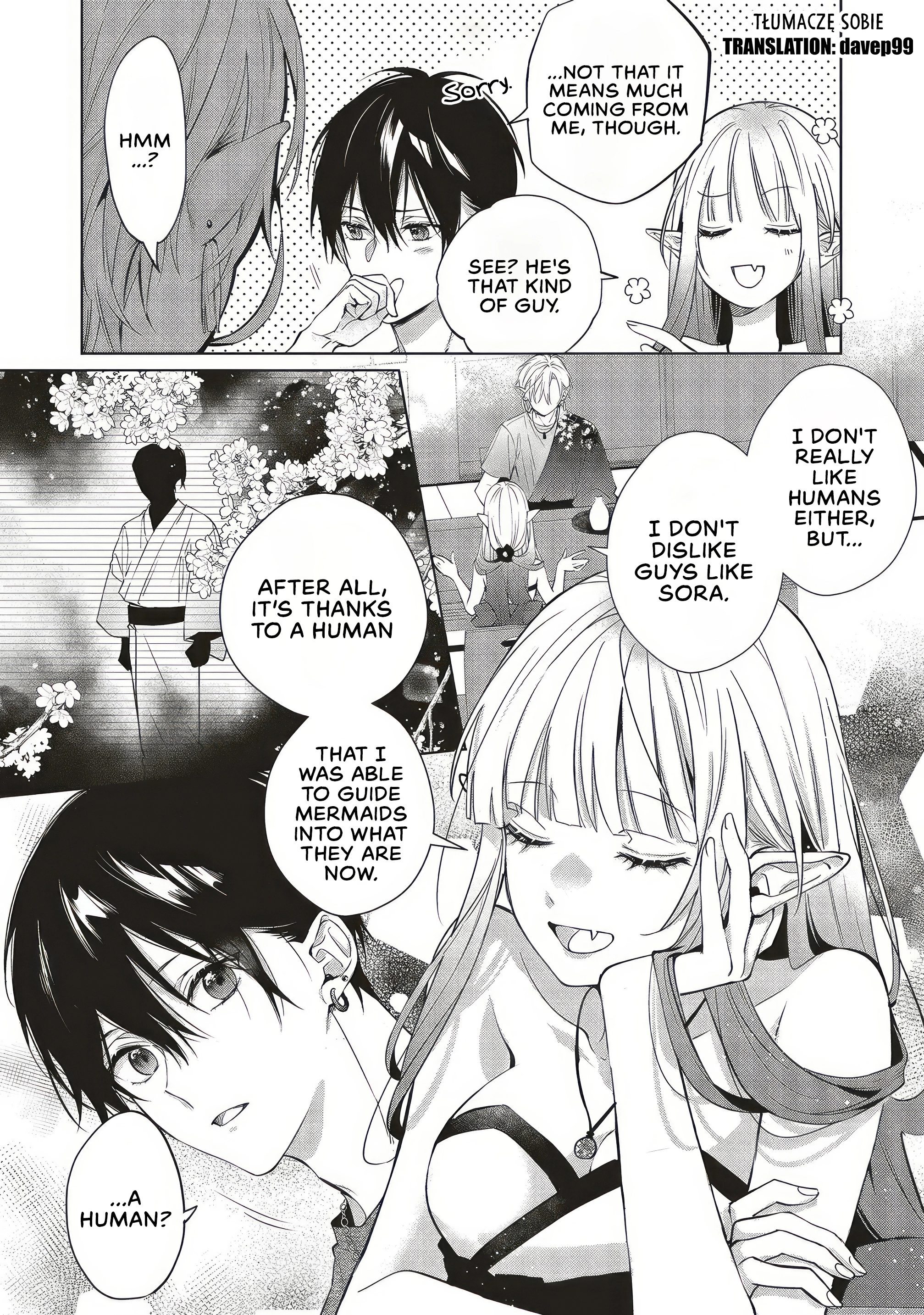 Akinai Ningyo to Soukuu no Hatsukoi Chapter 5.2 page 1 - 
