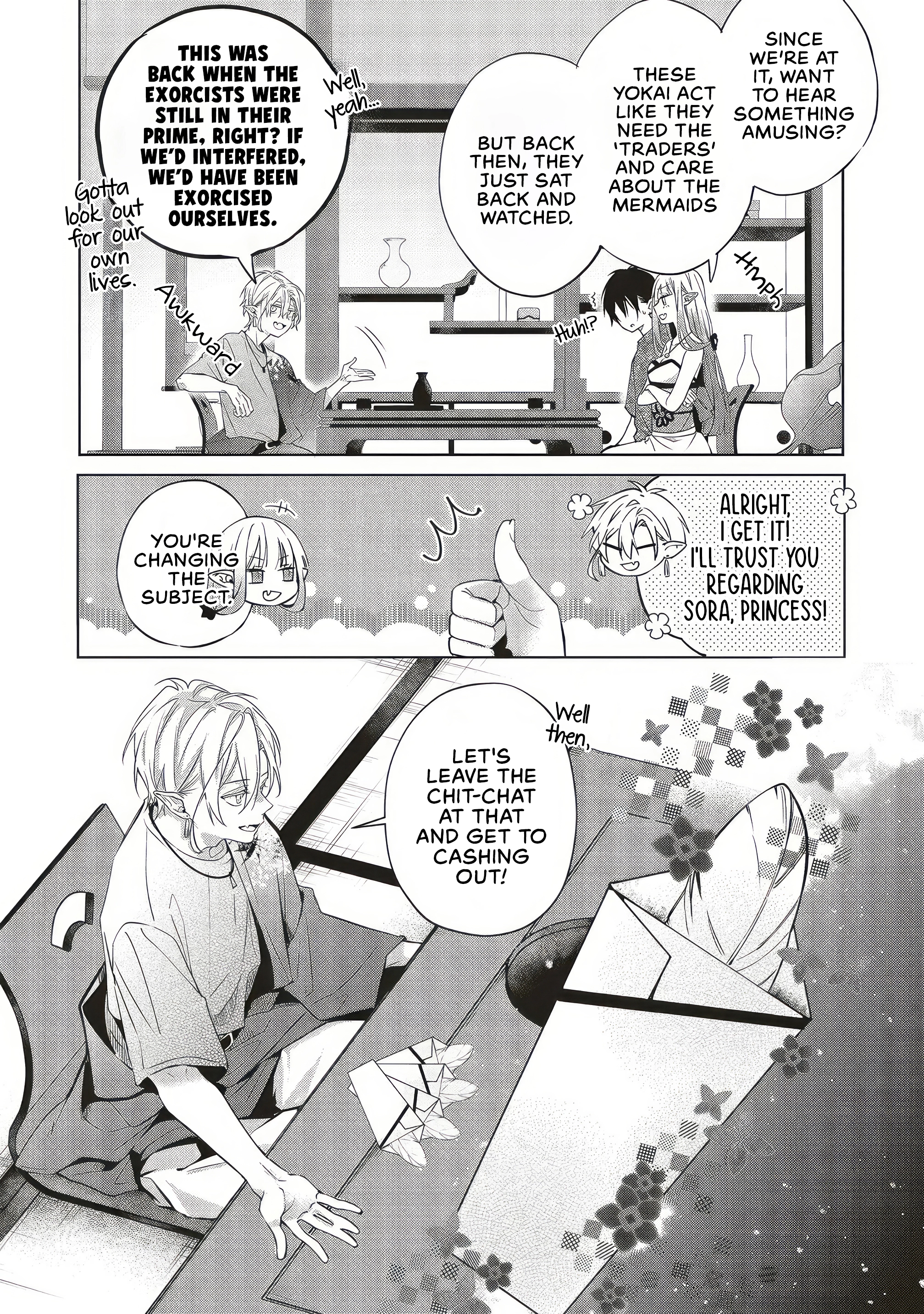 Akinai Ningyo to Soukuu no Hatsukoi Chapter 5.2 page 6 - 