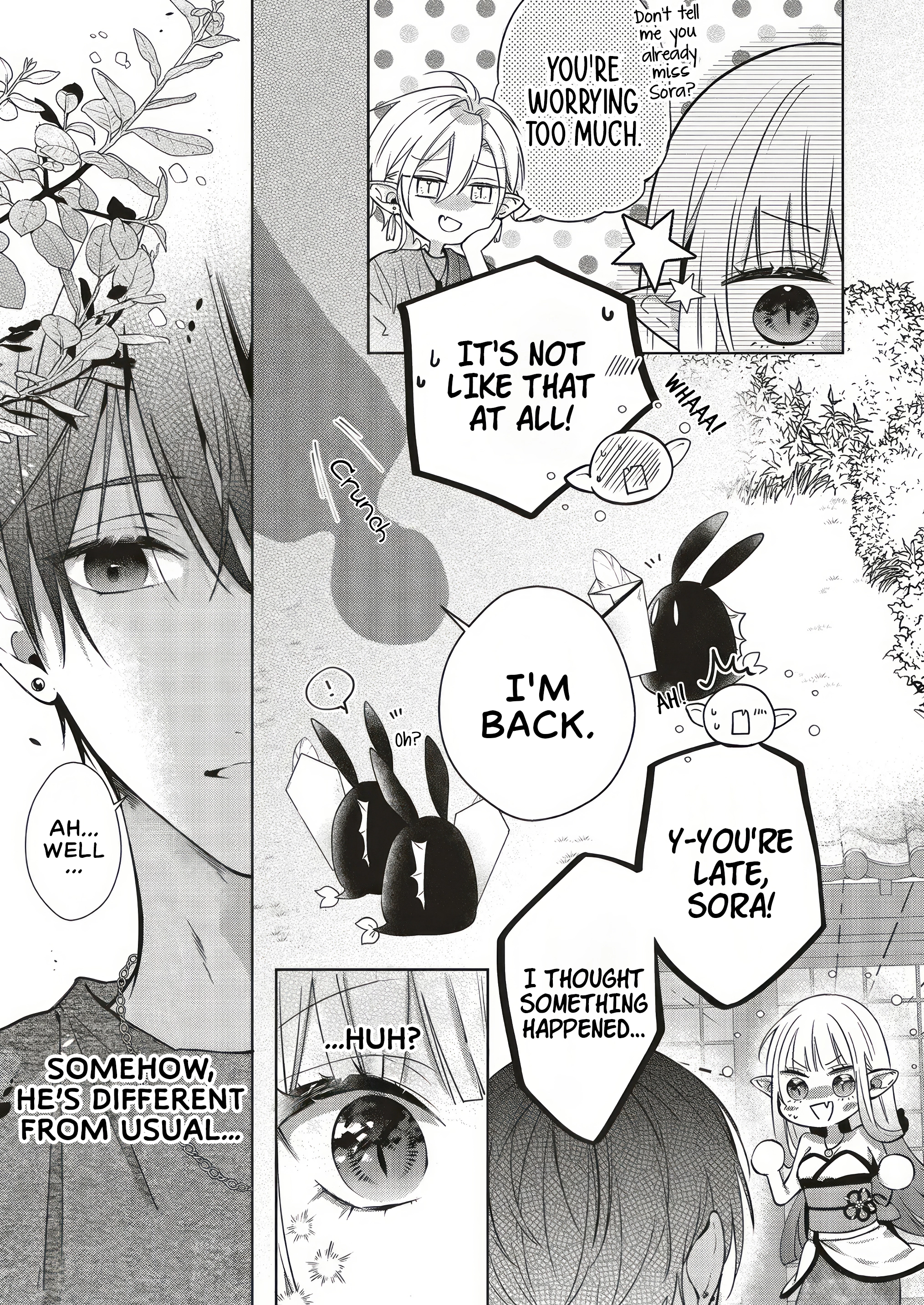 Akinai Ningyo to Soukuu no Hatsukoi Chapter 6.1 page 5 - 