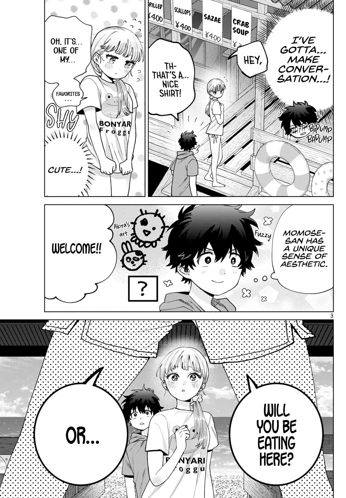 Akira Failing in Love Chapter 38 page 3 - 