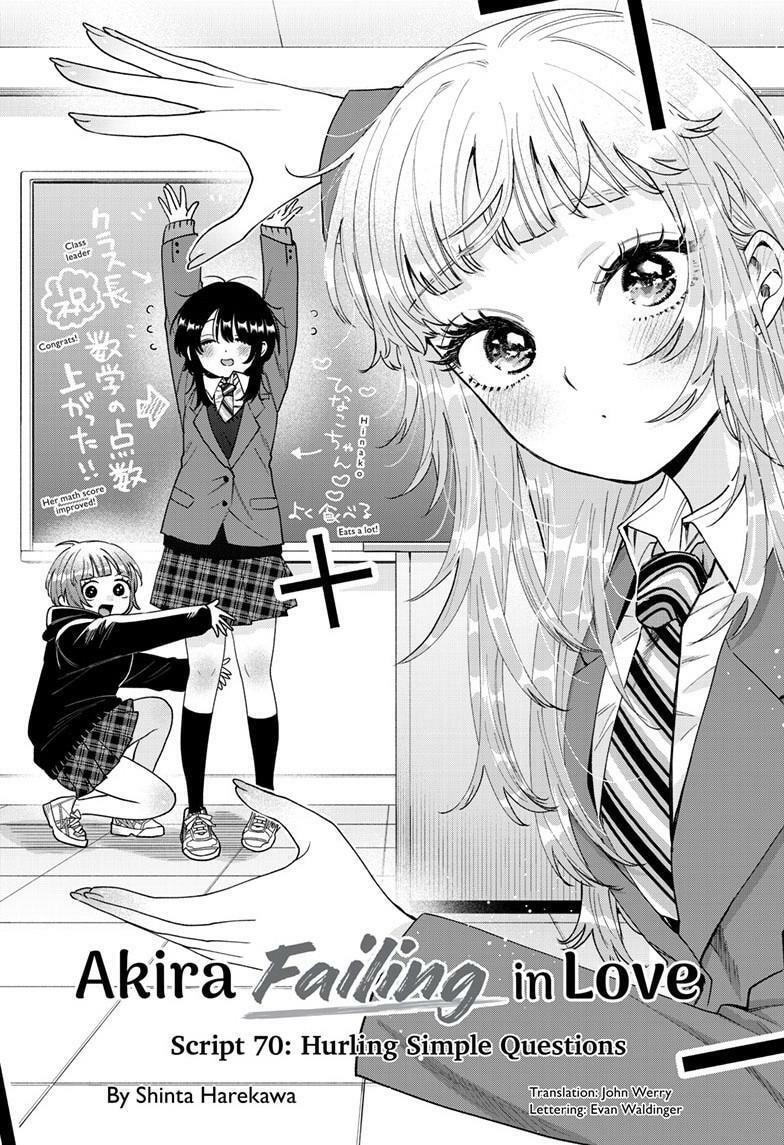 Akira Failing in Love Chapter 70 page 2 - 