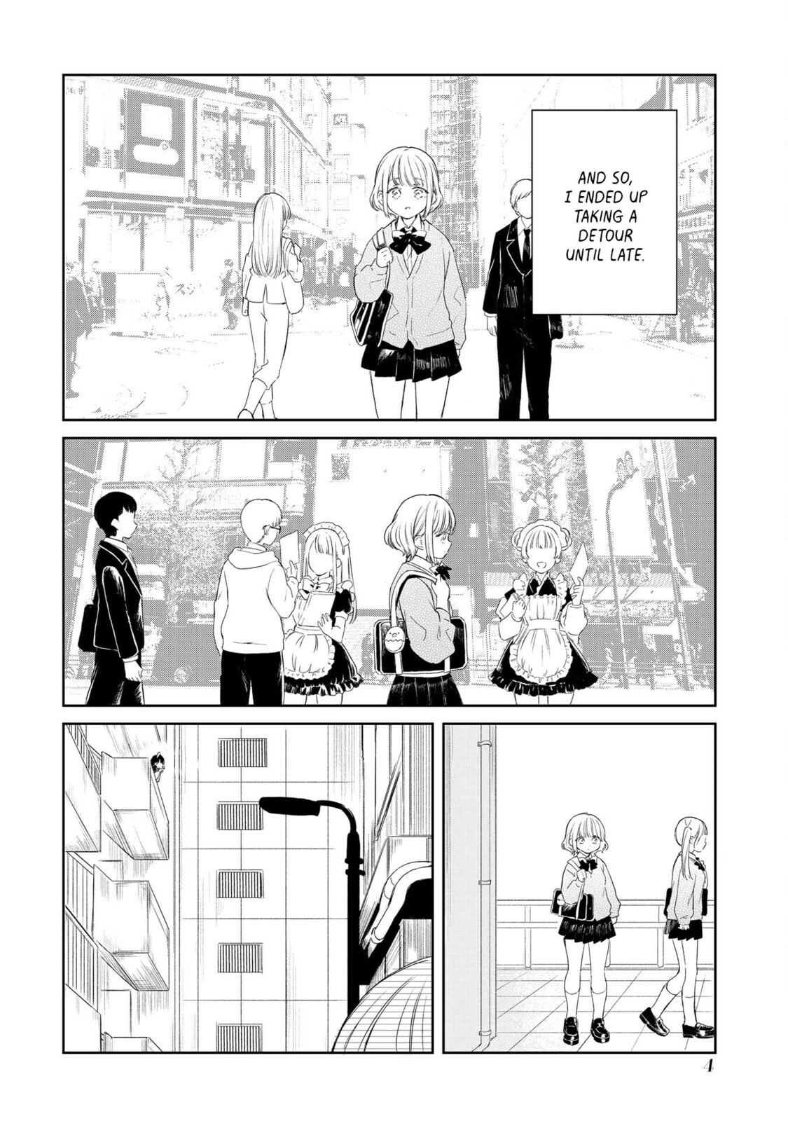 Akogare no Maid-san wa Tabaco ga Niau Chapter 0 page 4 - 